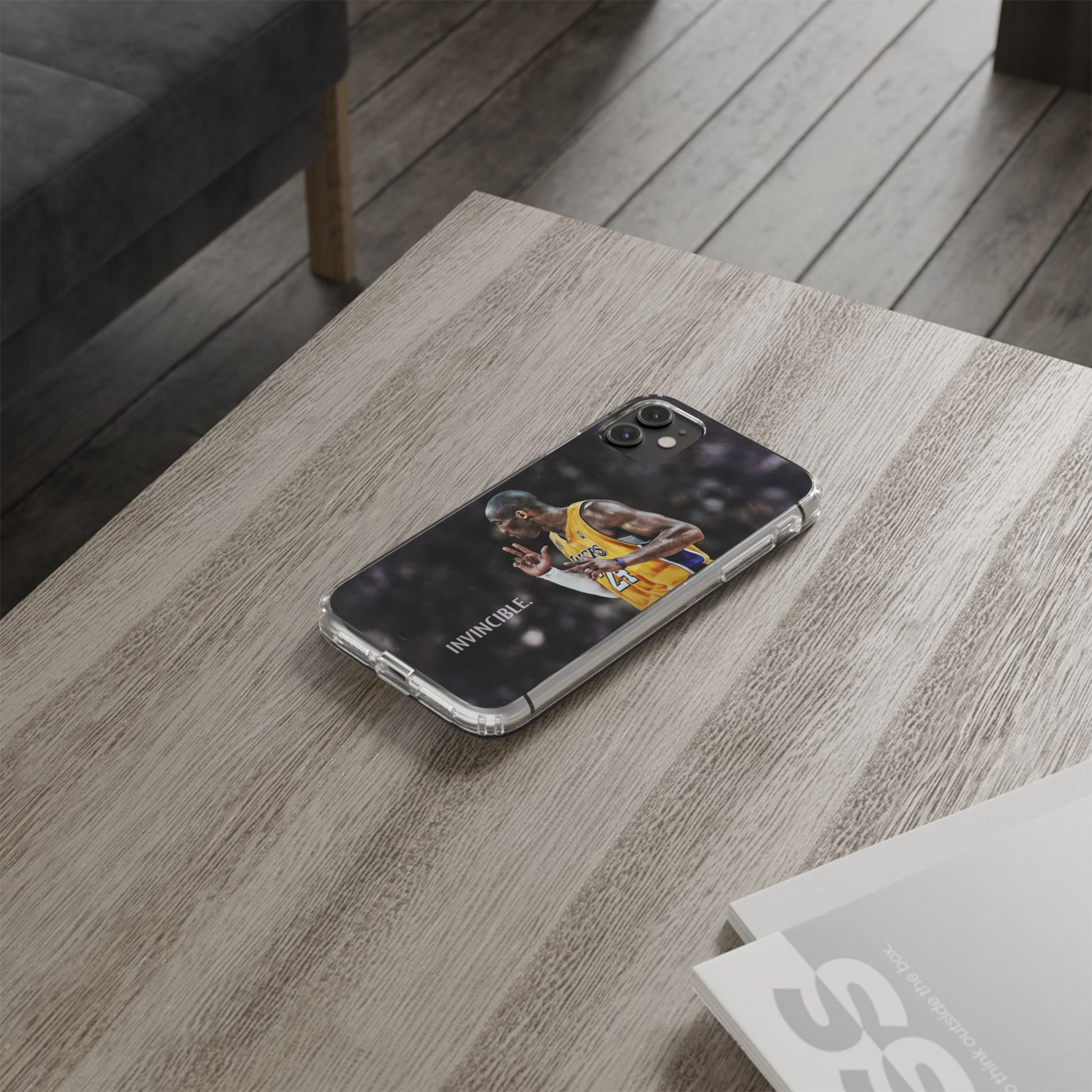 Invincible Kobe basketball inspired Protective Iphone and Samsung case