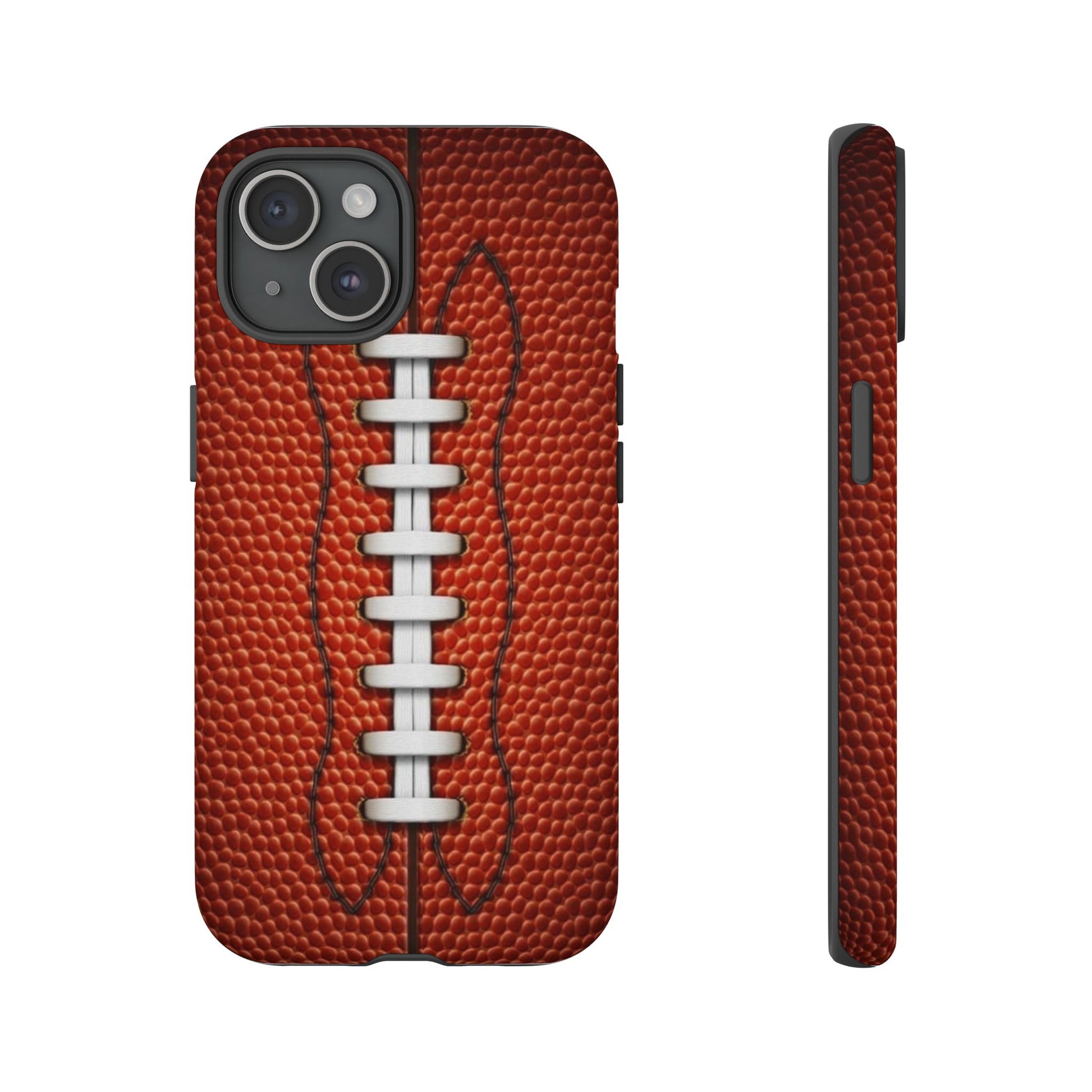 Football Pigskin Print Tough Cases for iPhones, Samsung, and Pixel