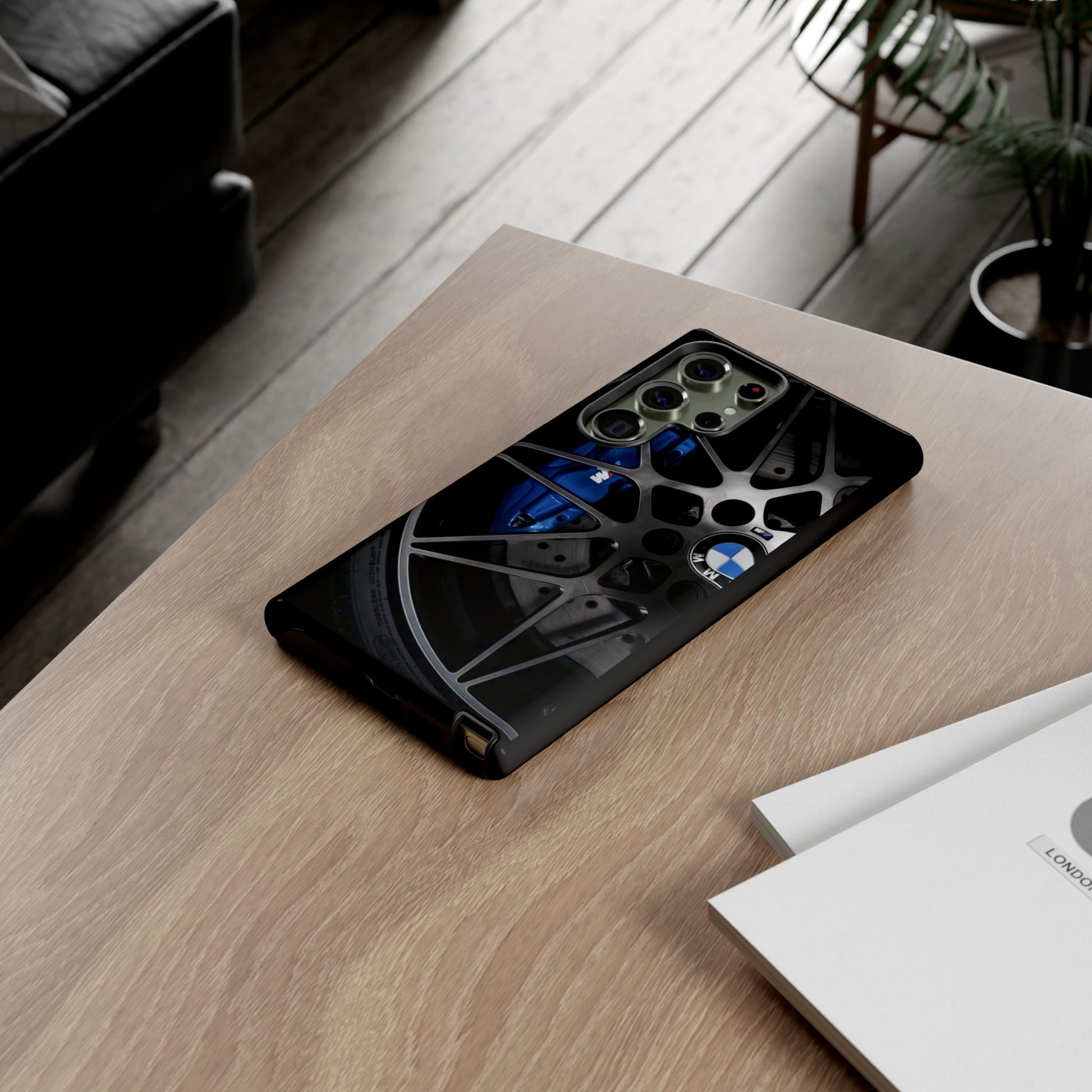 BMW M3 Racing Wheels Tough Cases for iPhones, Samsung, and Pixel