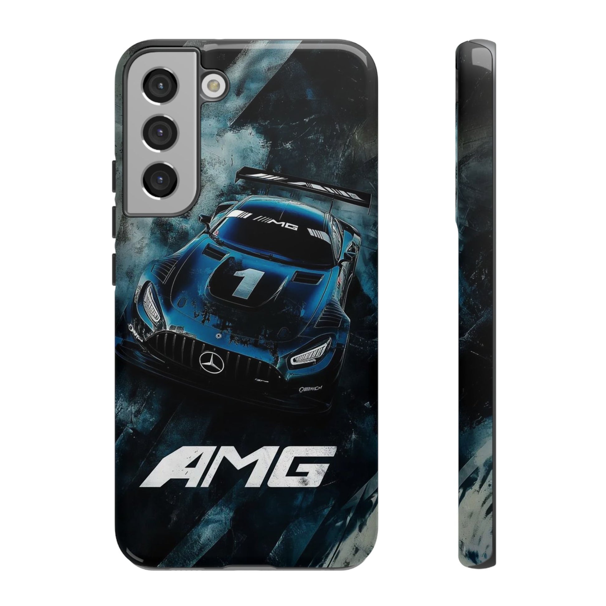 Mercedes AMG Racing Car Tough Cases for iPhones, Samsung, and Pixel