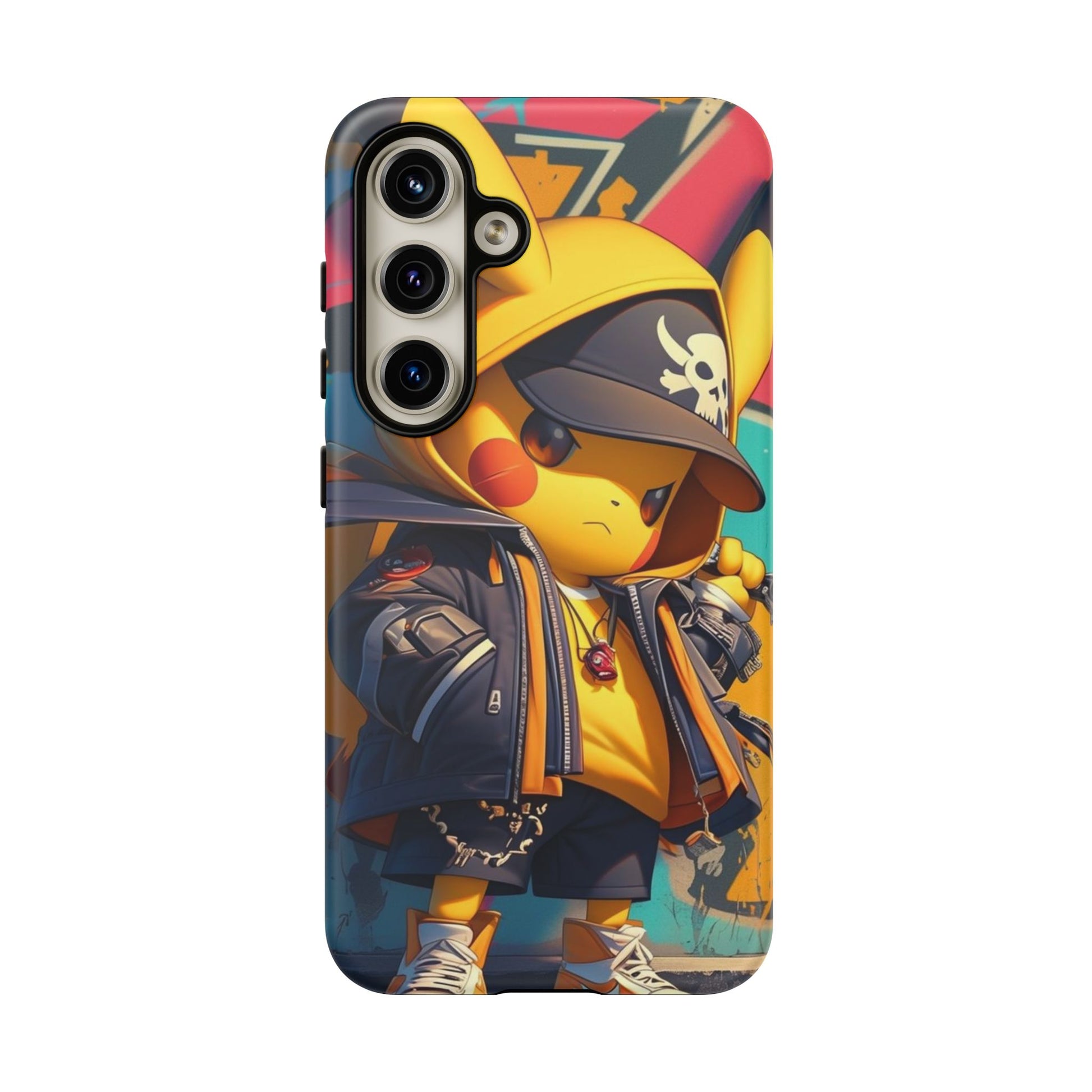 Cute Poke Bear Phone Case, Tough Cases for iPhones, Samsung, and Pixel
