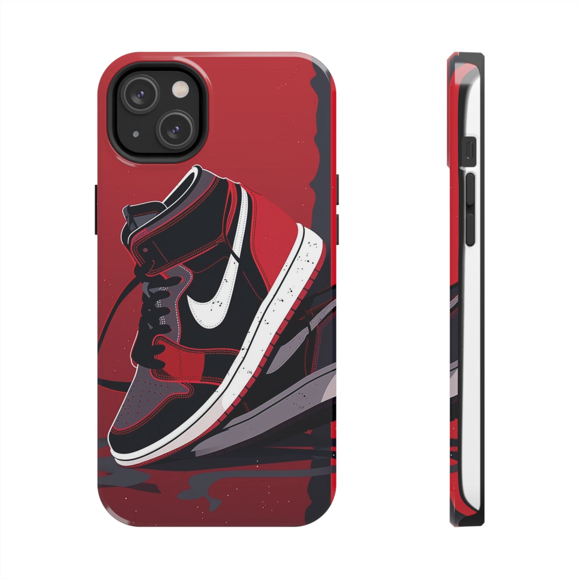 Retro Basketball Sneaker Art Phone Cases for iPhone & Samsung Galaxy Phones