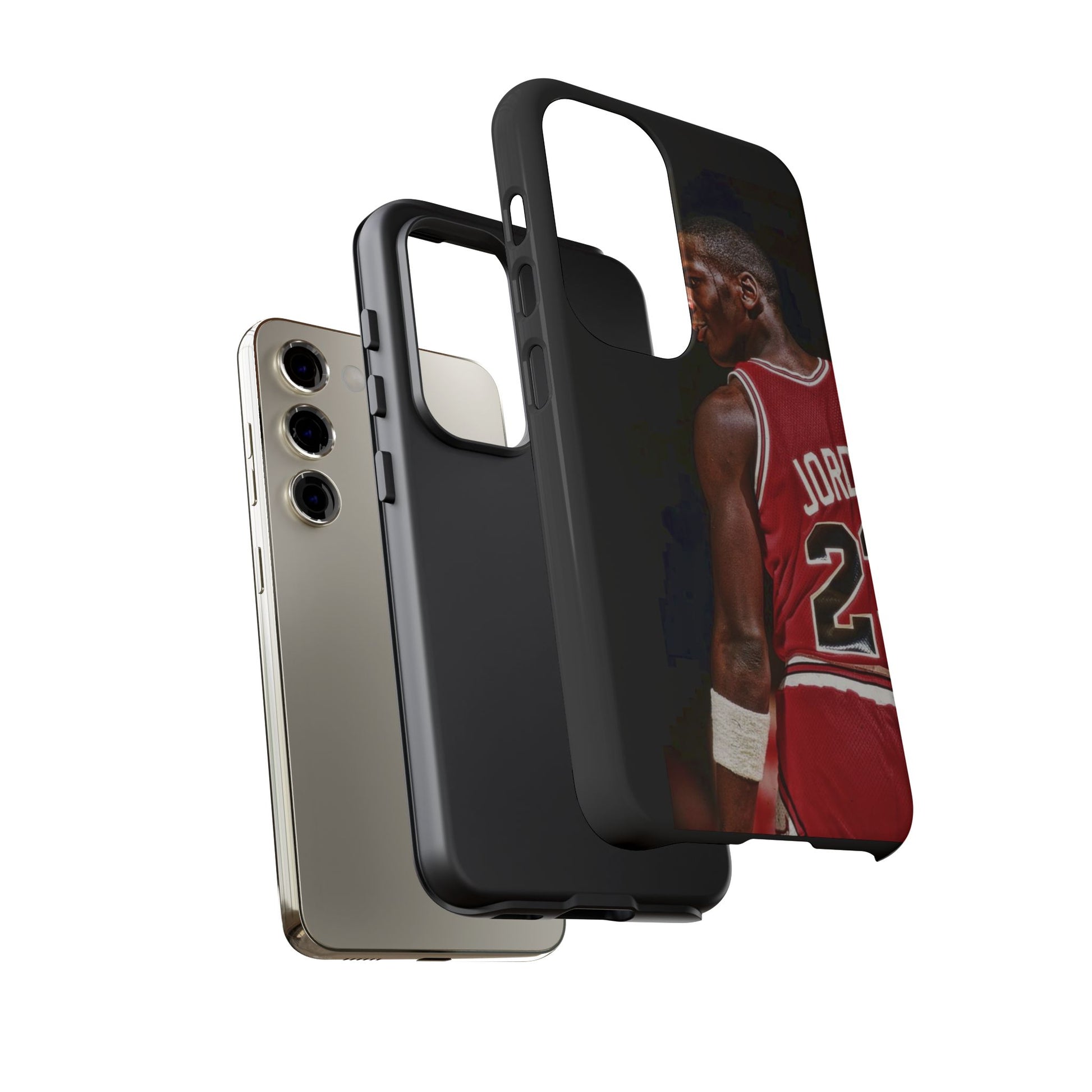 Basketball Legend Michael Jordan Tough Cases for iPhones, Samsung, and Pixel