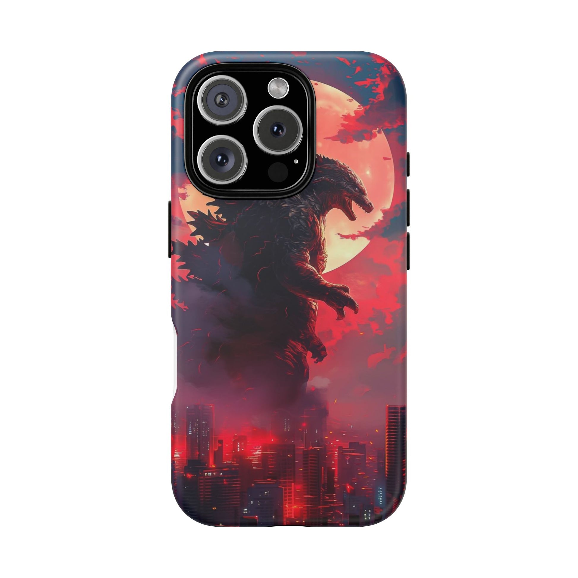 King of Monsters Godzilla Tough Phone Cases for iPhones, Samsung, and Pixel