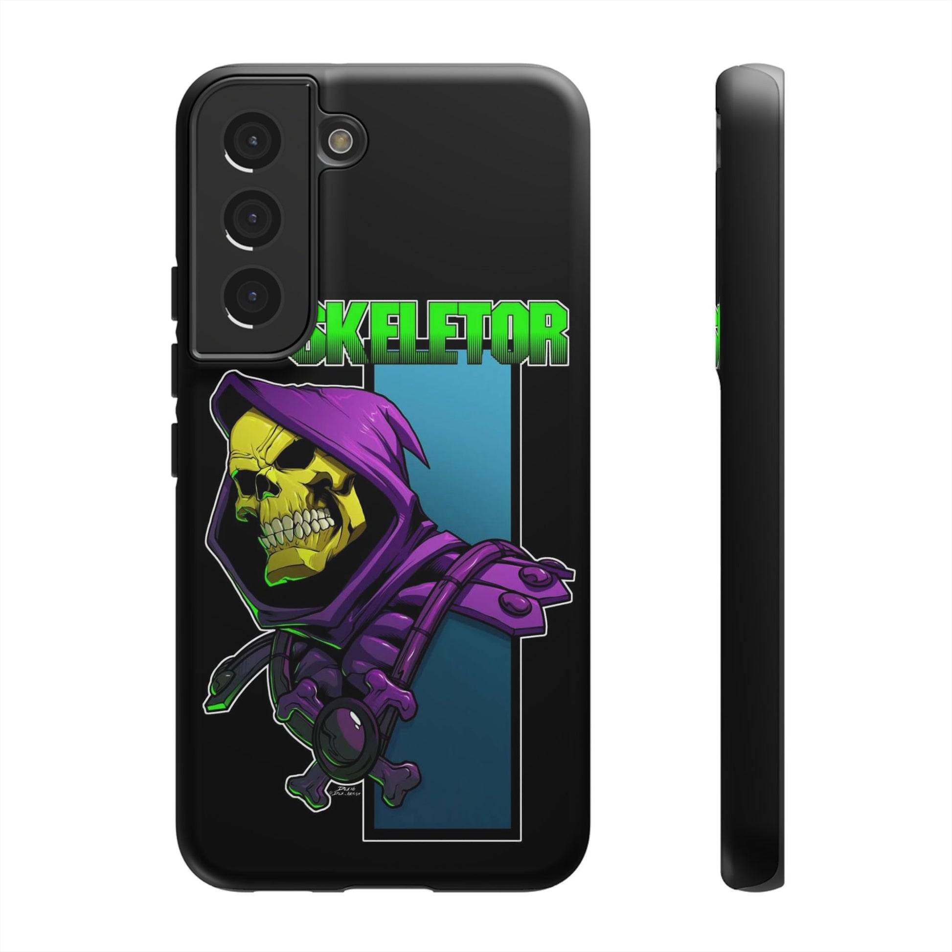Skeletor Tough Cases for iPhones, Samsung, and Pixel