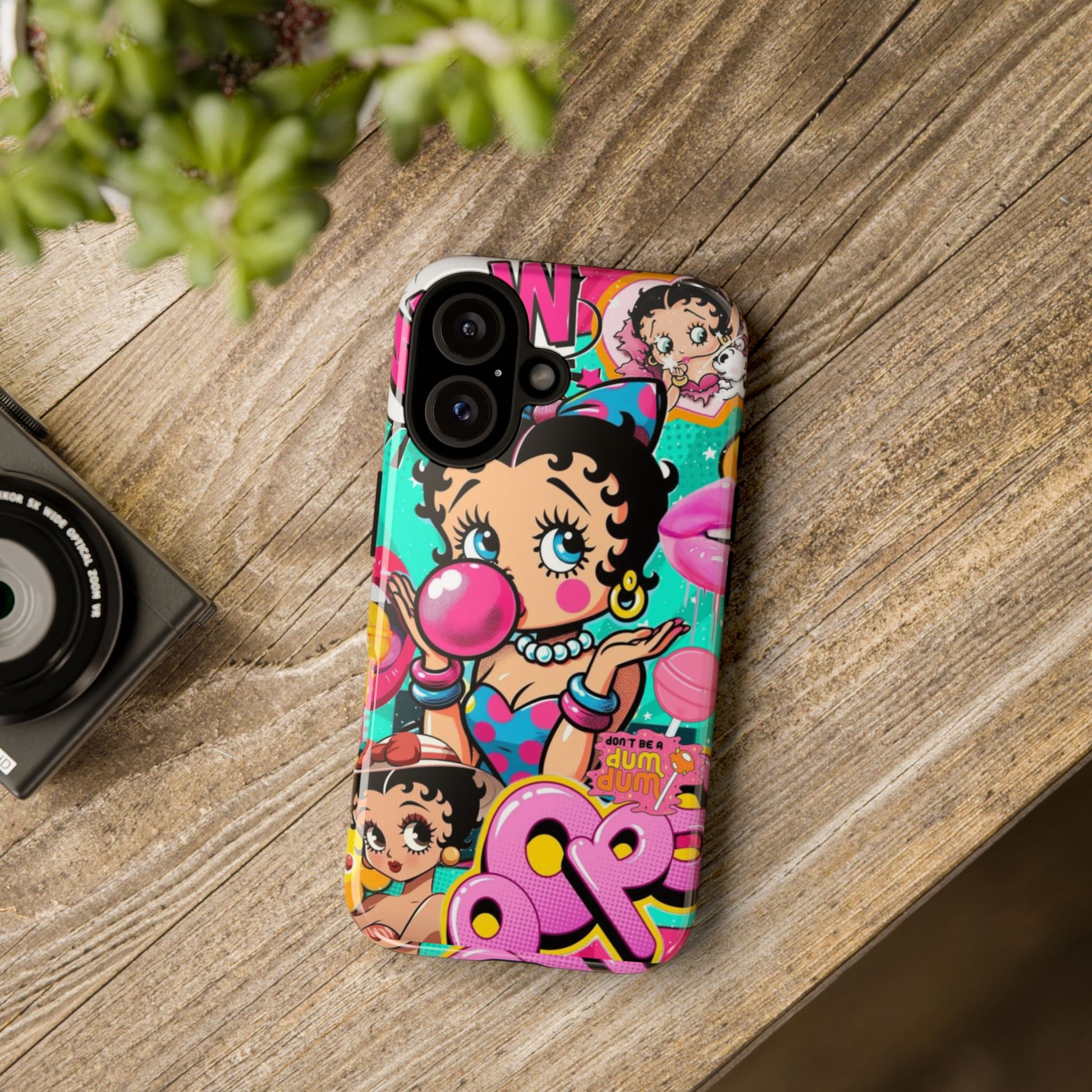 Betty Boop Comic Strip Phone Case for iPhone, Samsung Galaxy, & Pixel Phones