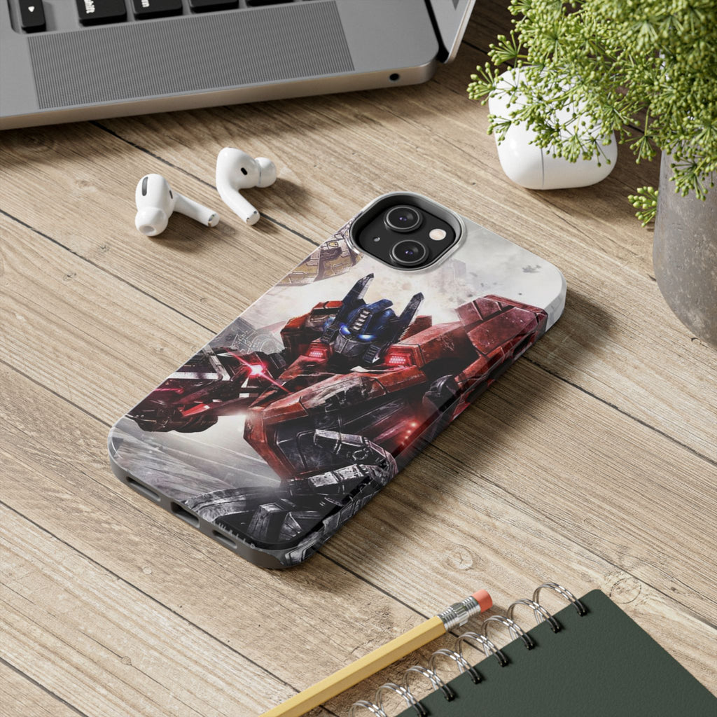 Transformer War for Cybertron Theme Phone Cases for Iphones & Samsung Phones
