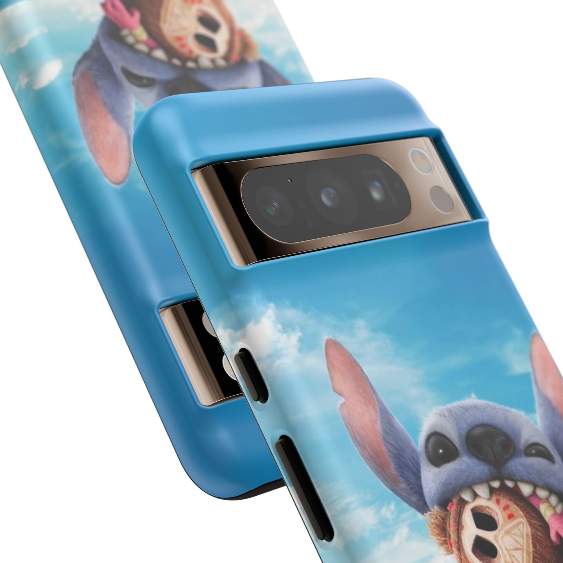 Stitch Beach Sunset Landscape Phone Case for iPhone, Samsung Galaxy, & Pixel Phones