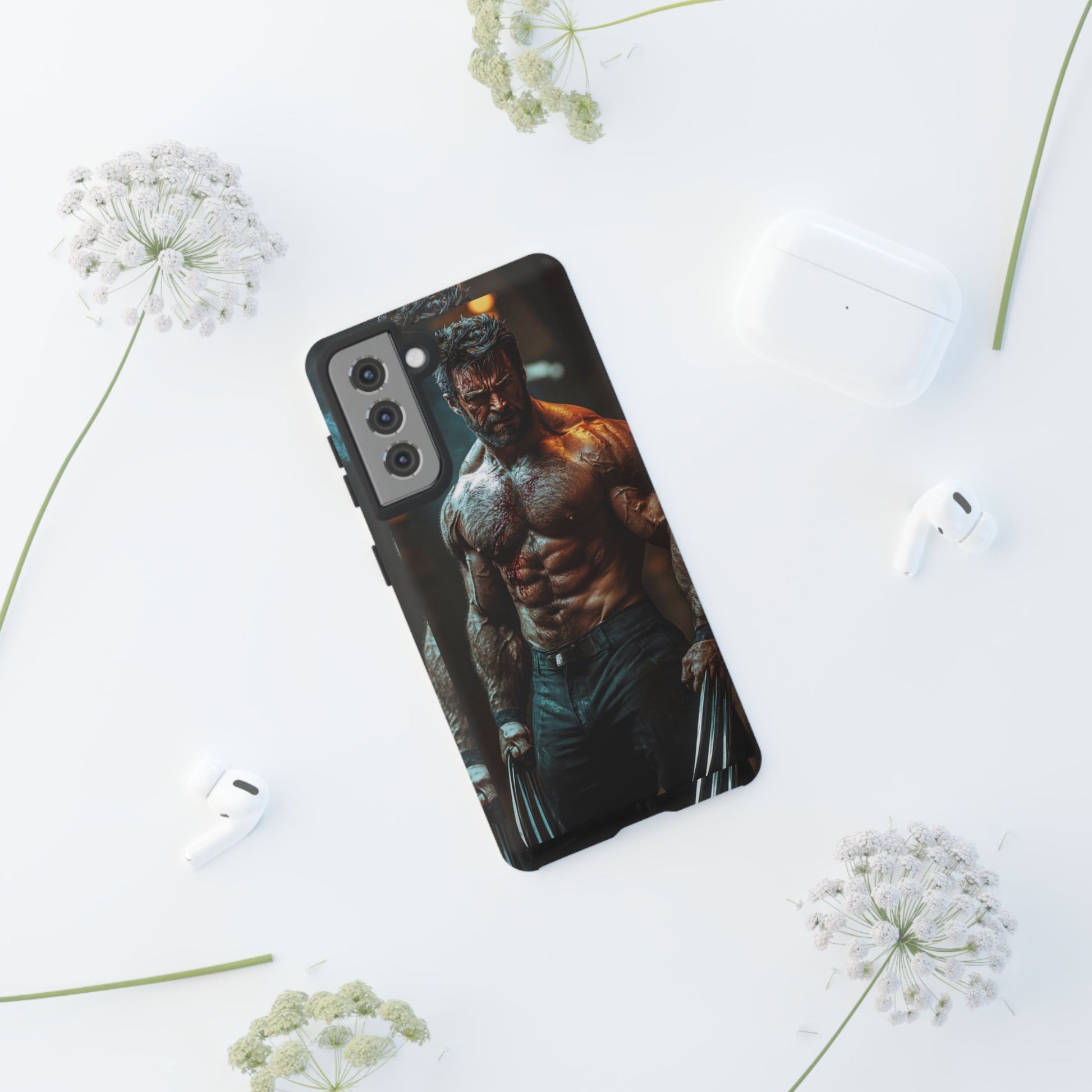 Marvel's Logan Wolverine Tough Cases for iPhones, Samsung, and Pixel