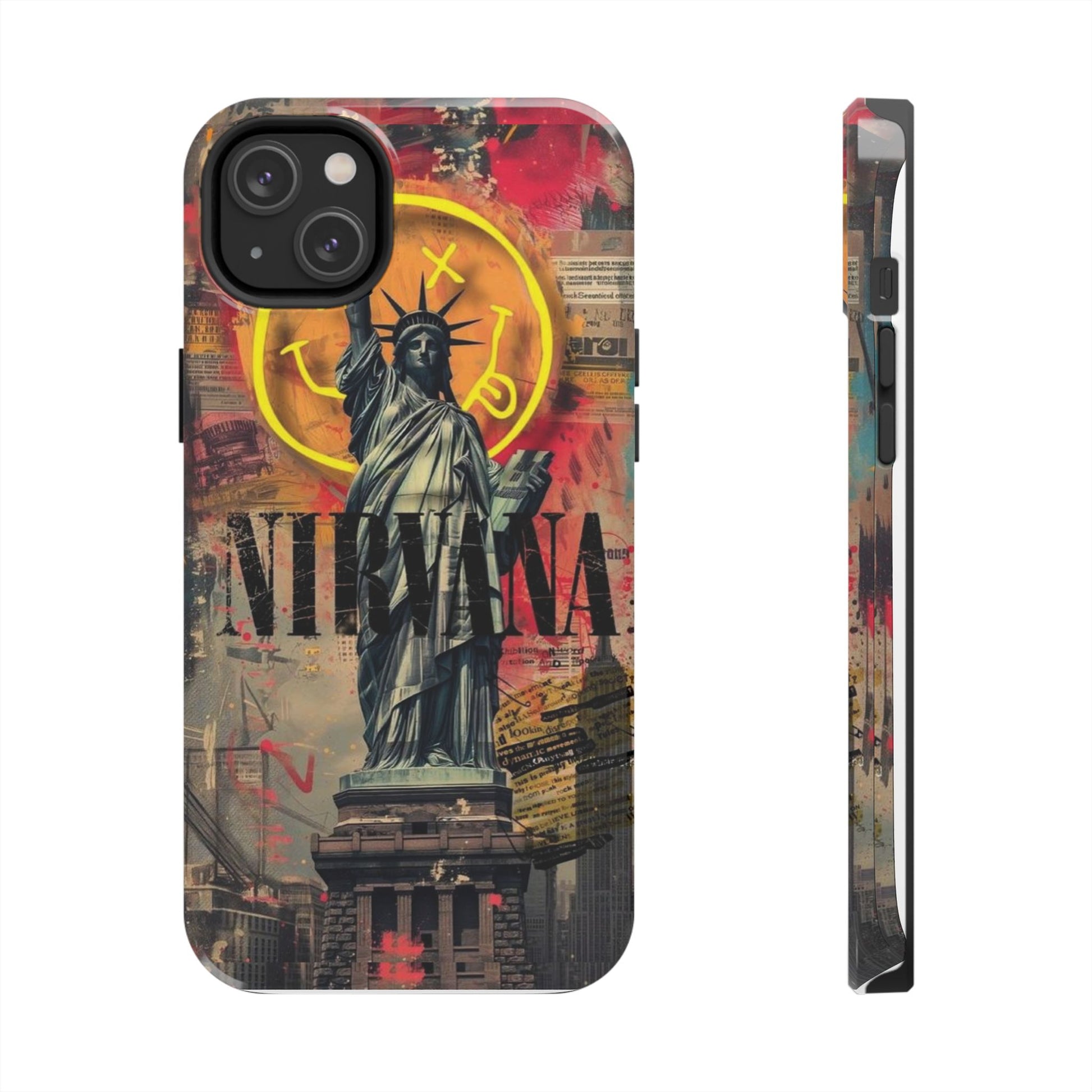 Classic Nirvana Phone Cases for Iphones & Samsung Phones Durable