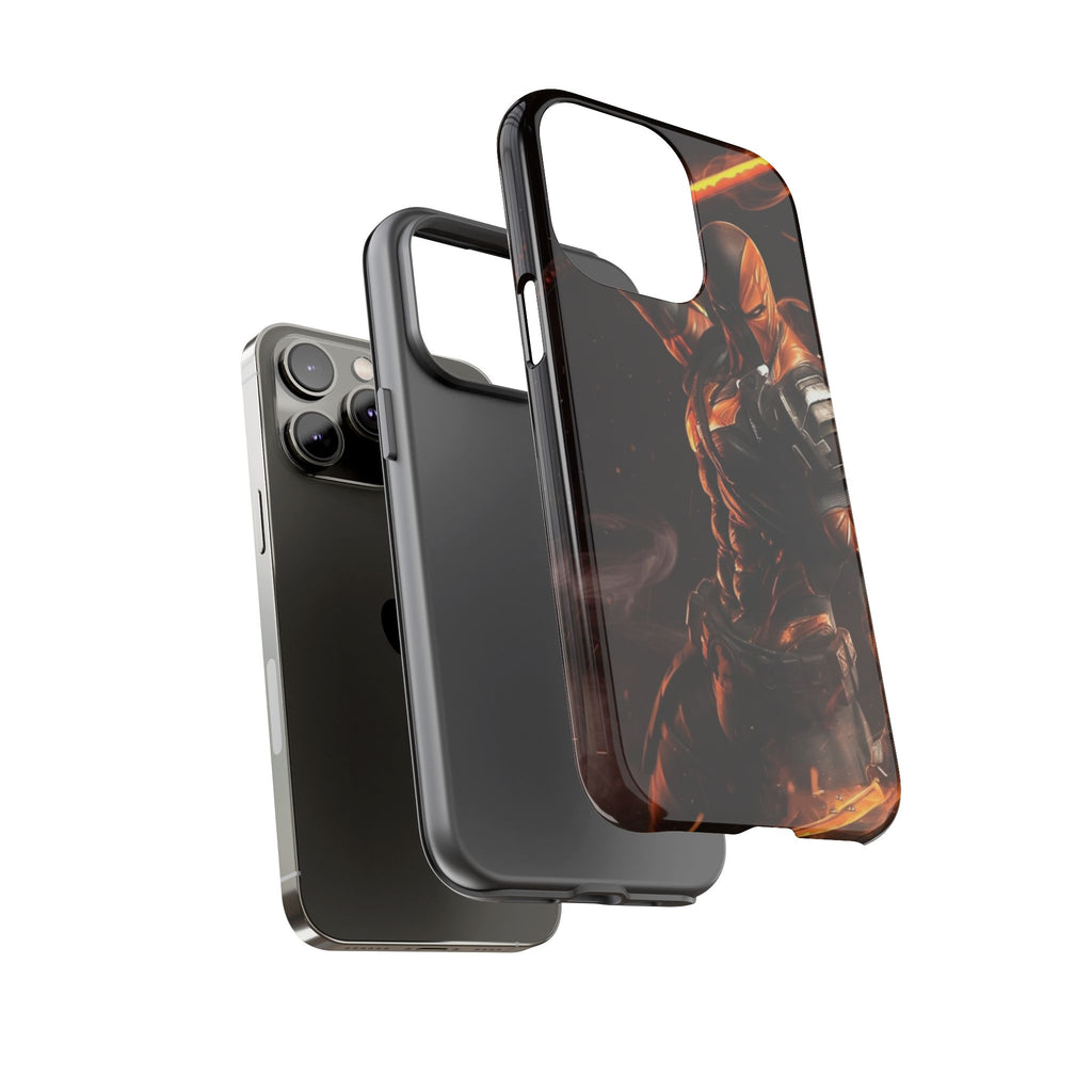 DC Comics Death Stroke Tough Cases for iPhones, Samsung, and Pixel
