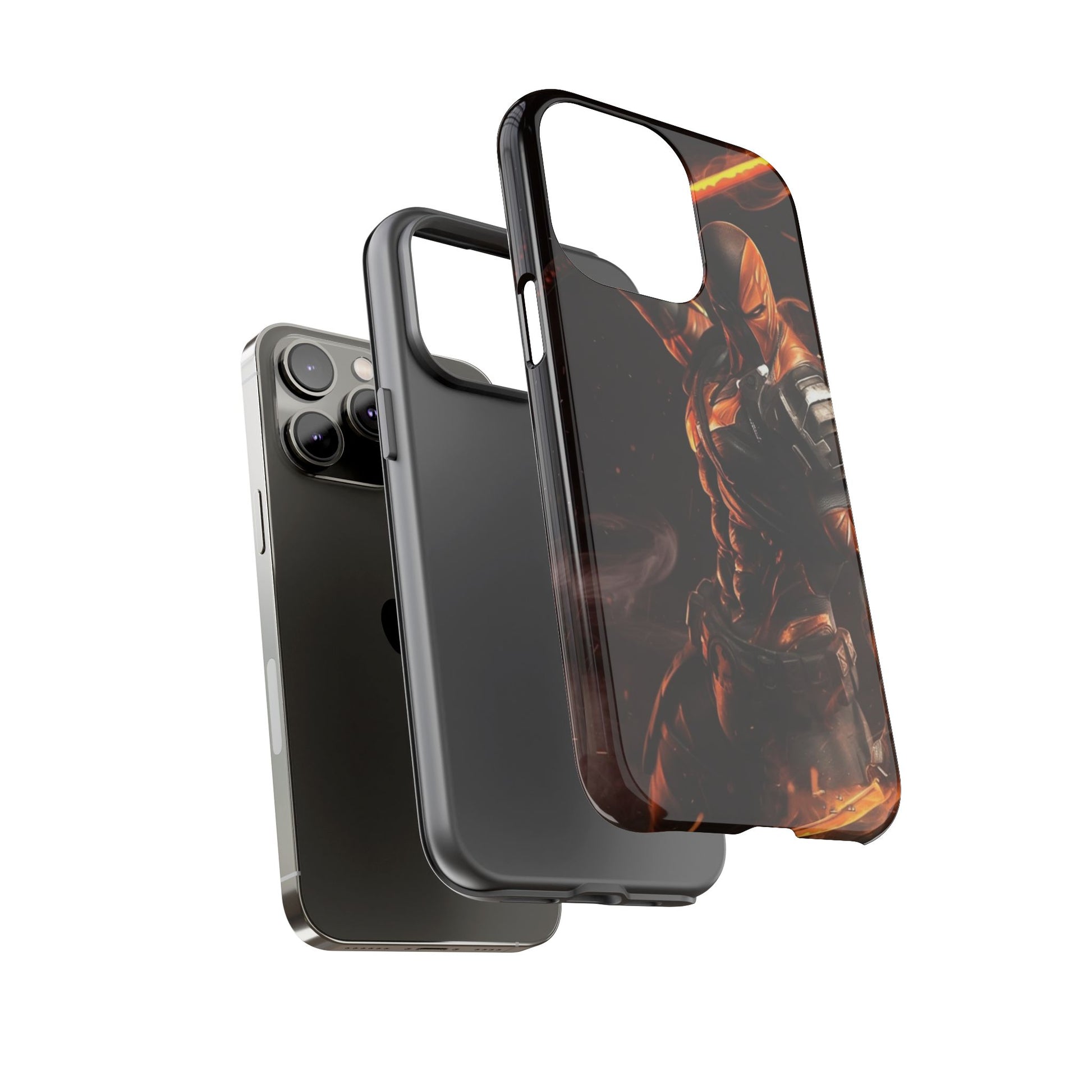 DC Comics Death Stroke Tough Cases for iPhones, Samsung, and Pixel