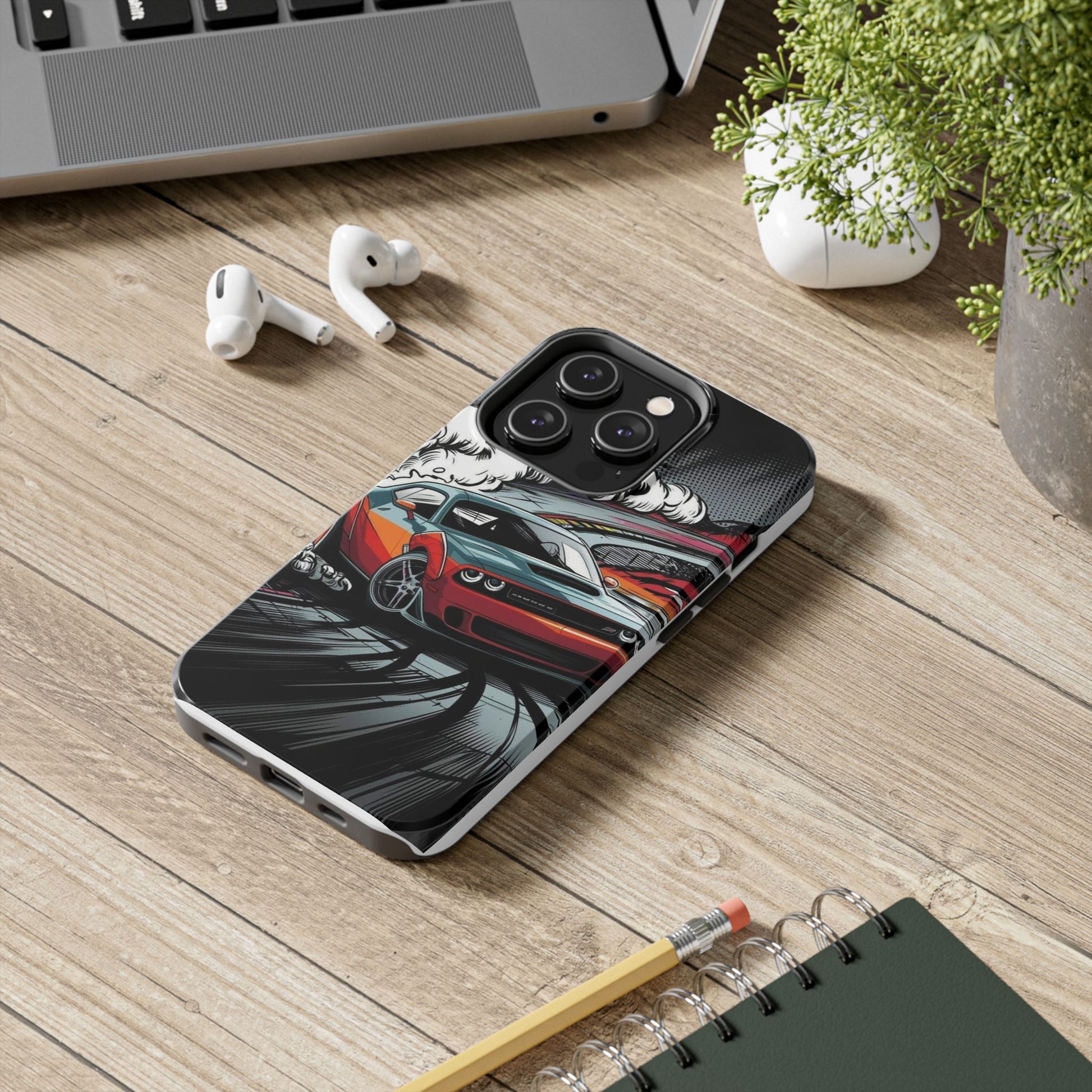Hot Rod Challenger Theme Phone Case for iPhone & Samsung Galaxy Phones