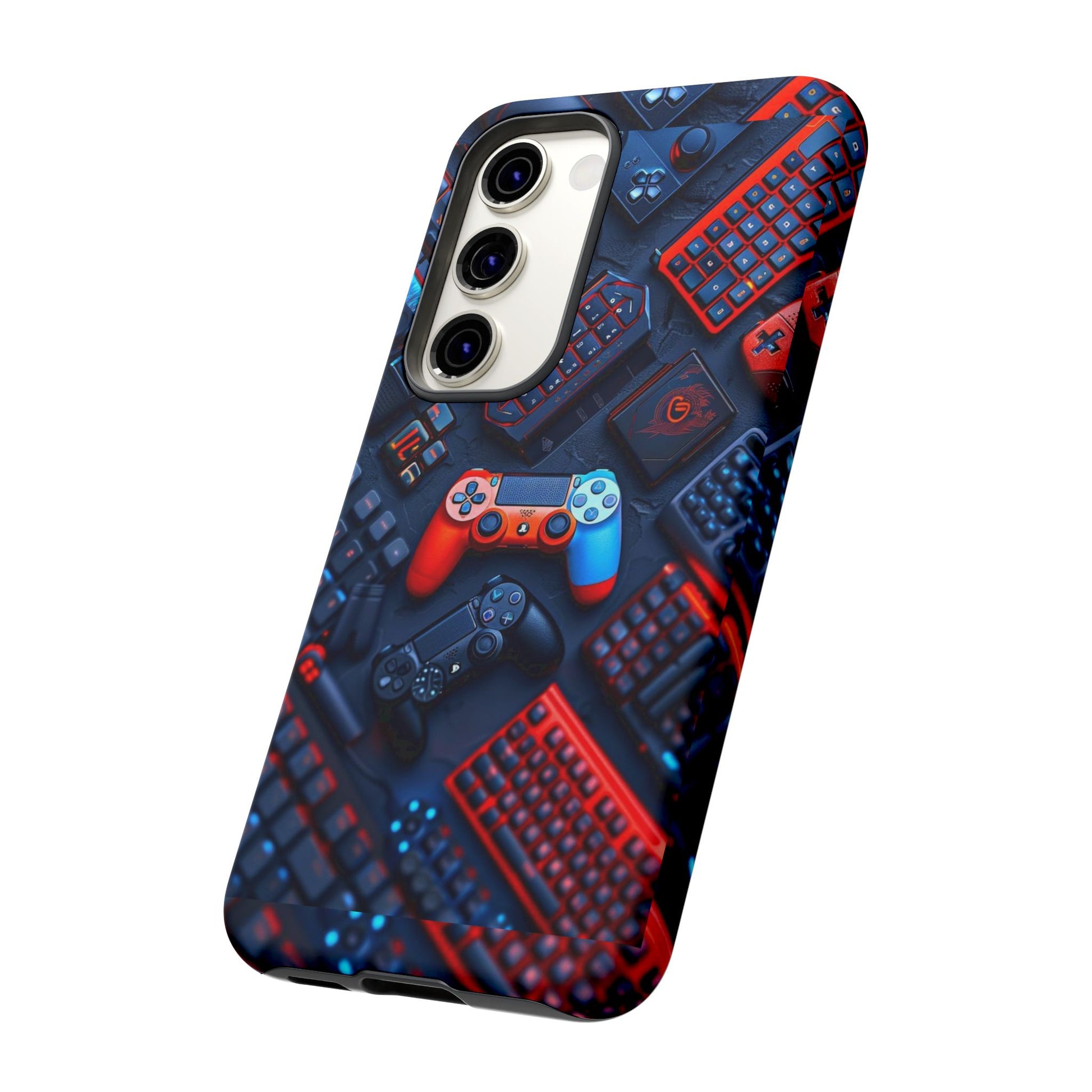 Gamer Themed Controllers Tough Cases for iPhones, Samsung, and Pixel