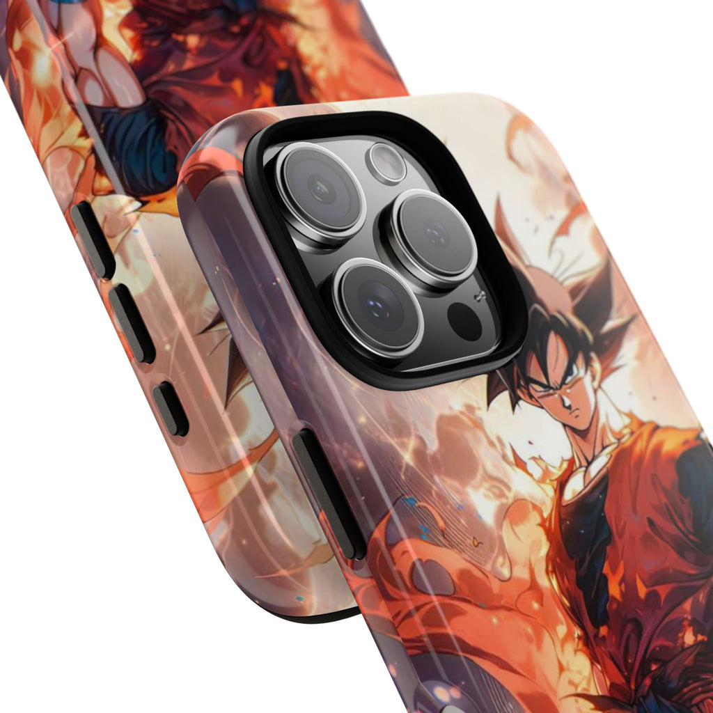 Anime Manga Dragon Ball Z Goku Tough Cases for iPhones, Samsung, and Pixel