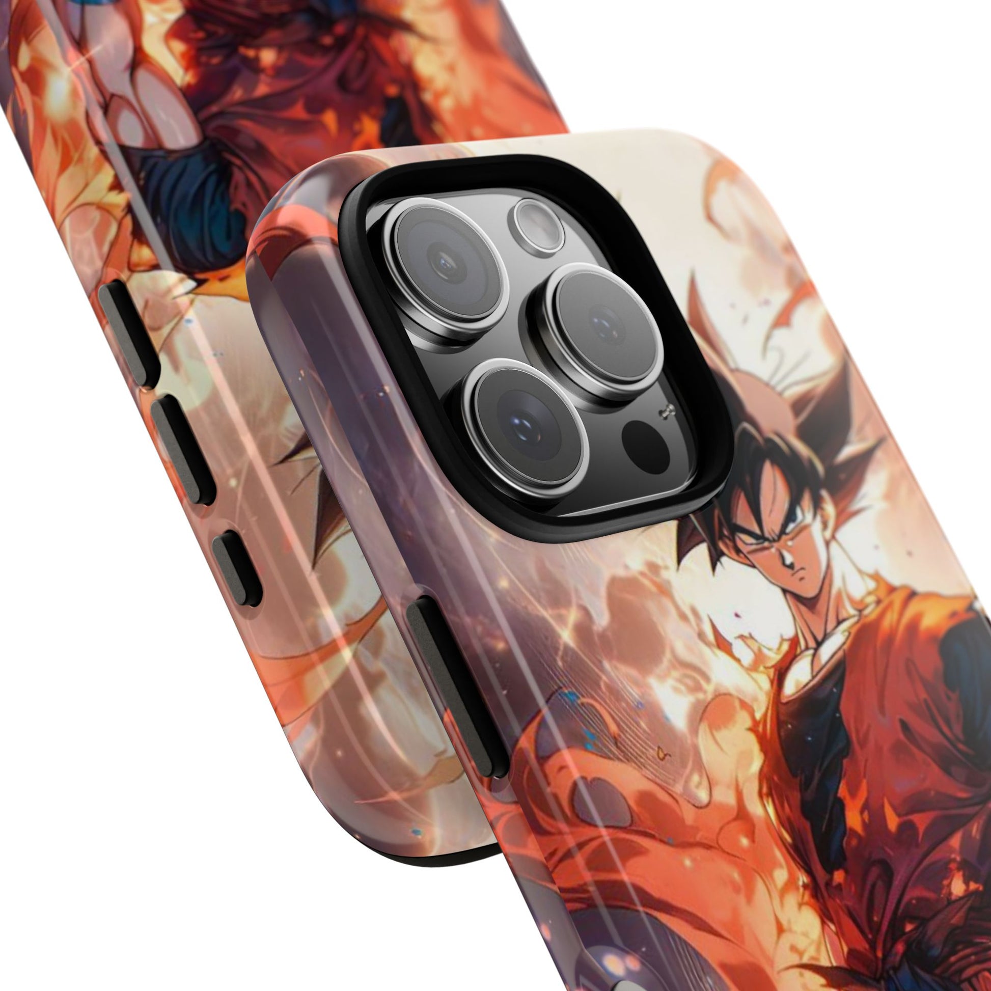 Anime Manga Dragon Ball Z Goku Tough Cases for iPhones, Samsung, and Pixel
