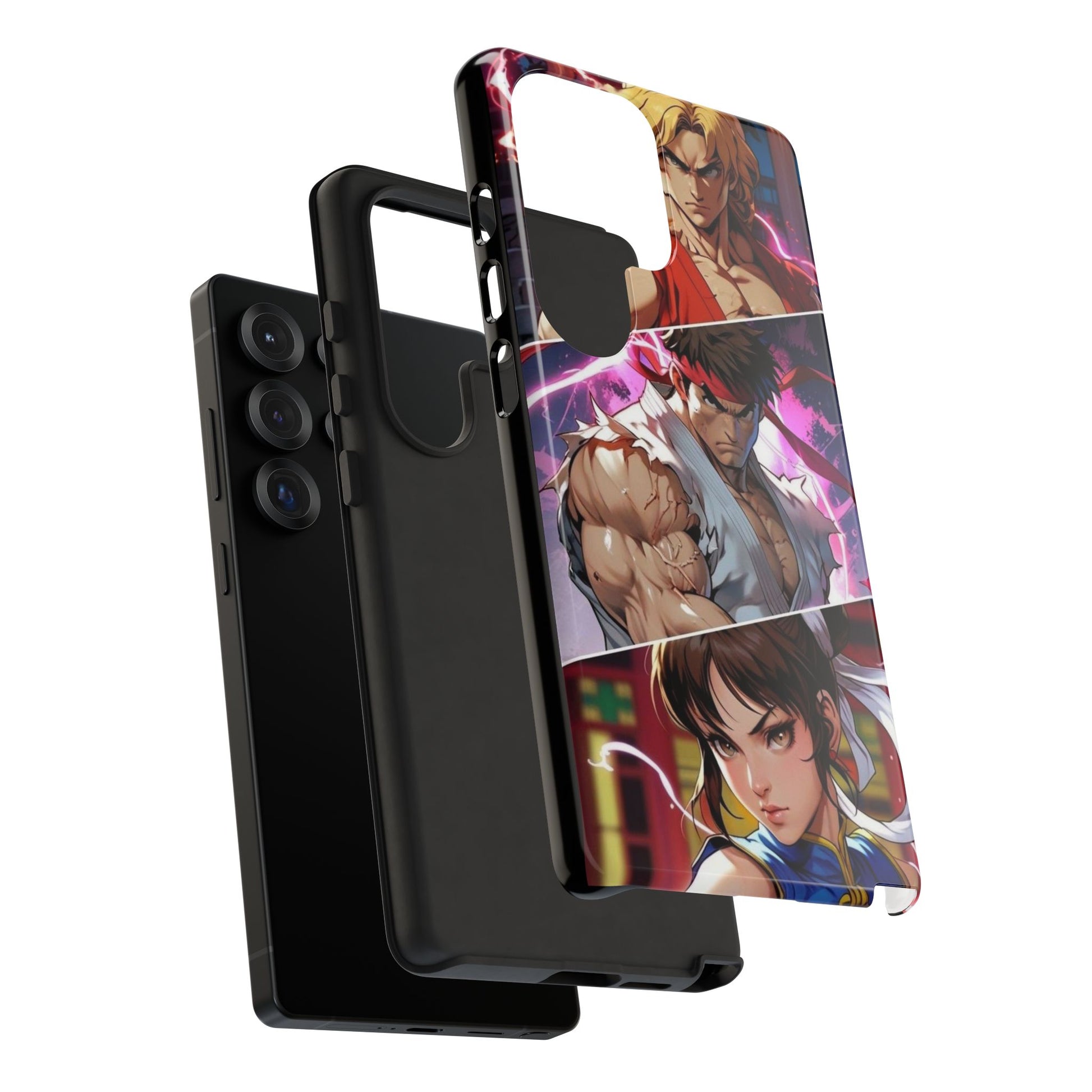 Street Fighter Gamer Theme Tough Cases for iPhones, Samsung, and Pixel