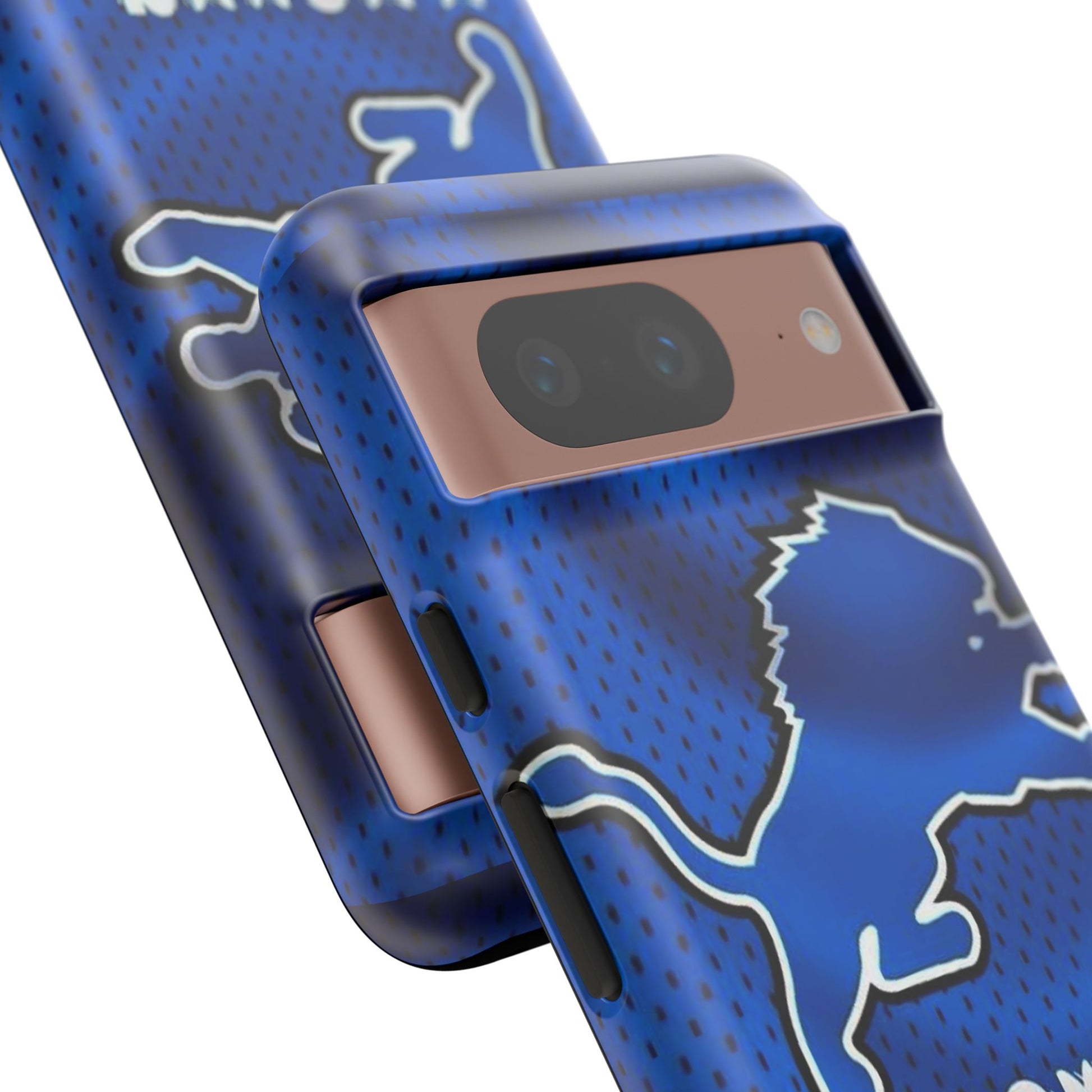 Detroit Lions Football Jersey Phone Case, Tough Cases for iPhones, Samsung, and Pixel