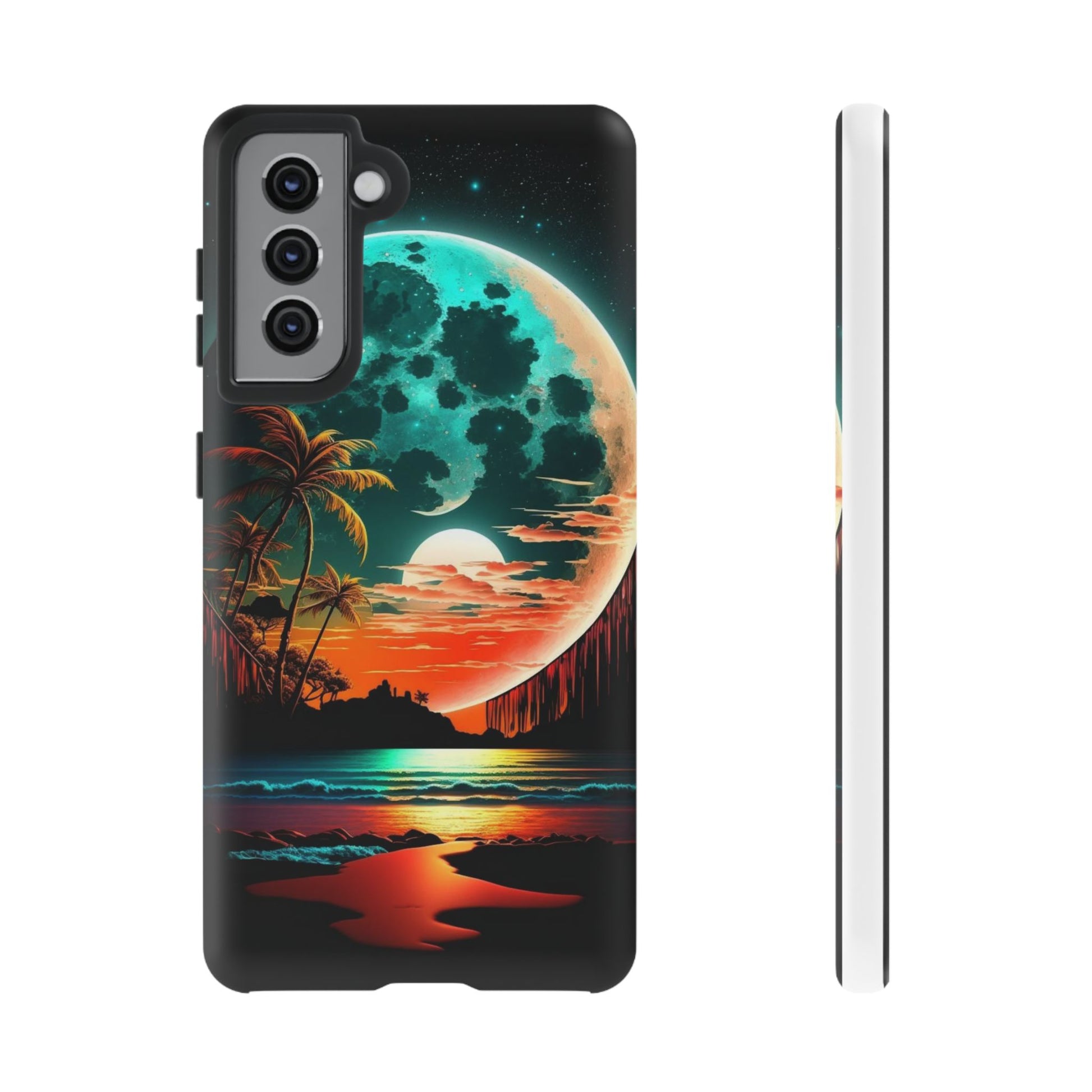 Fantasy Beach Sunset Landscape Phone Case for iPhone, Samsung Galaxy, & Pixel Phones