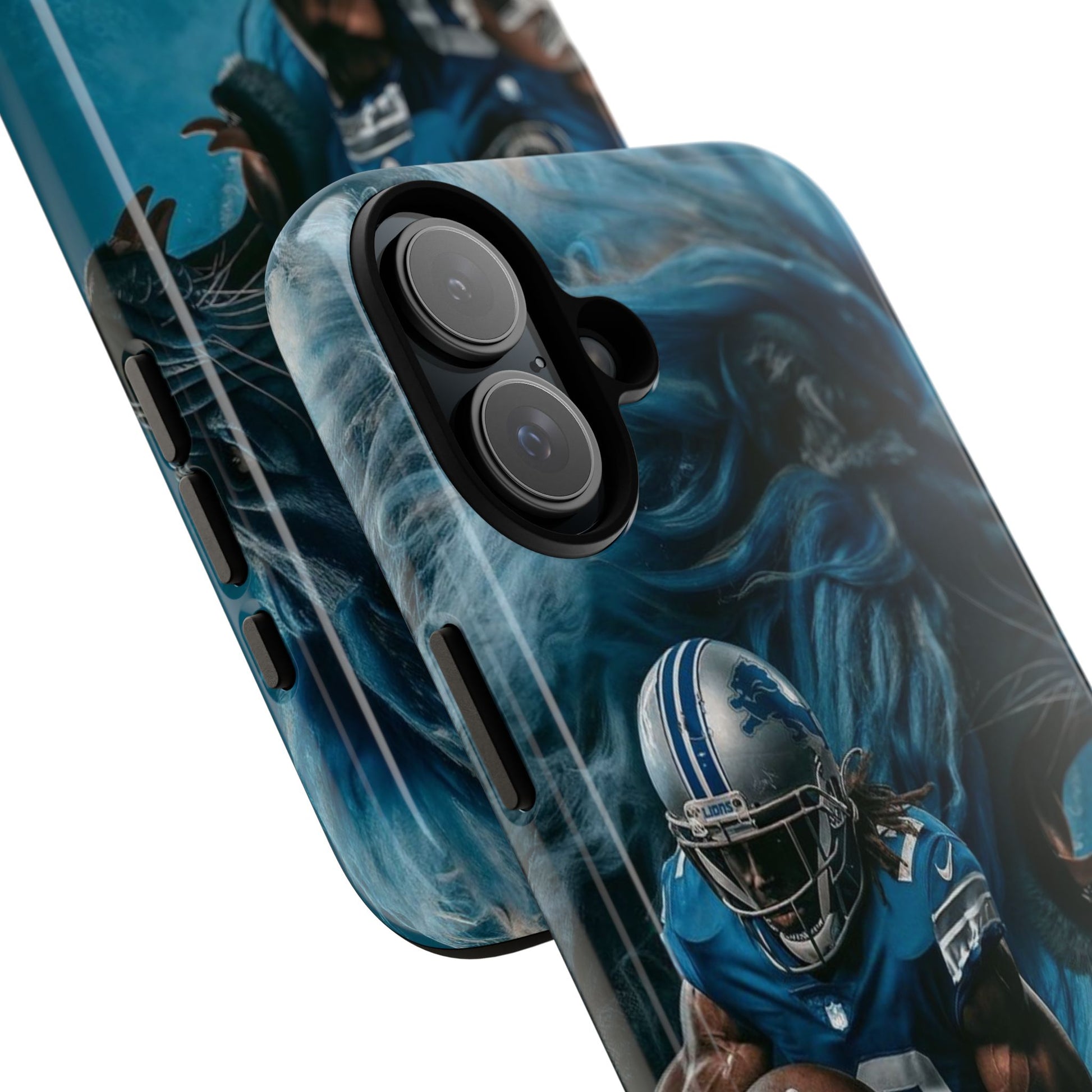 Detroit Lions Player Football Phone Case, Tough Cases for iPhones, Samsung, and Pixel