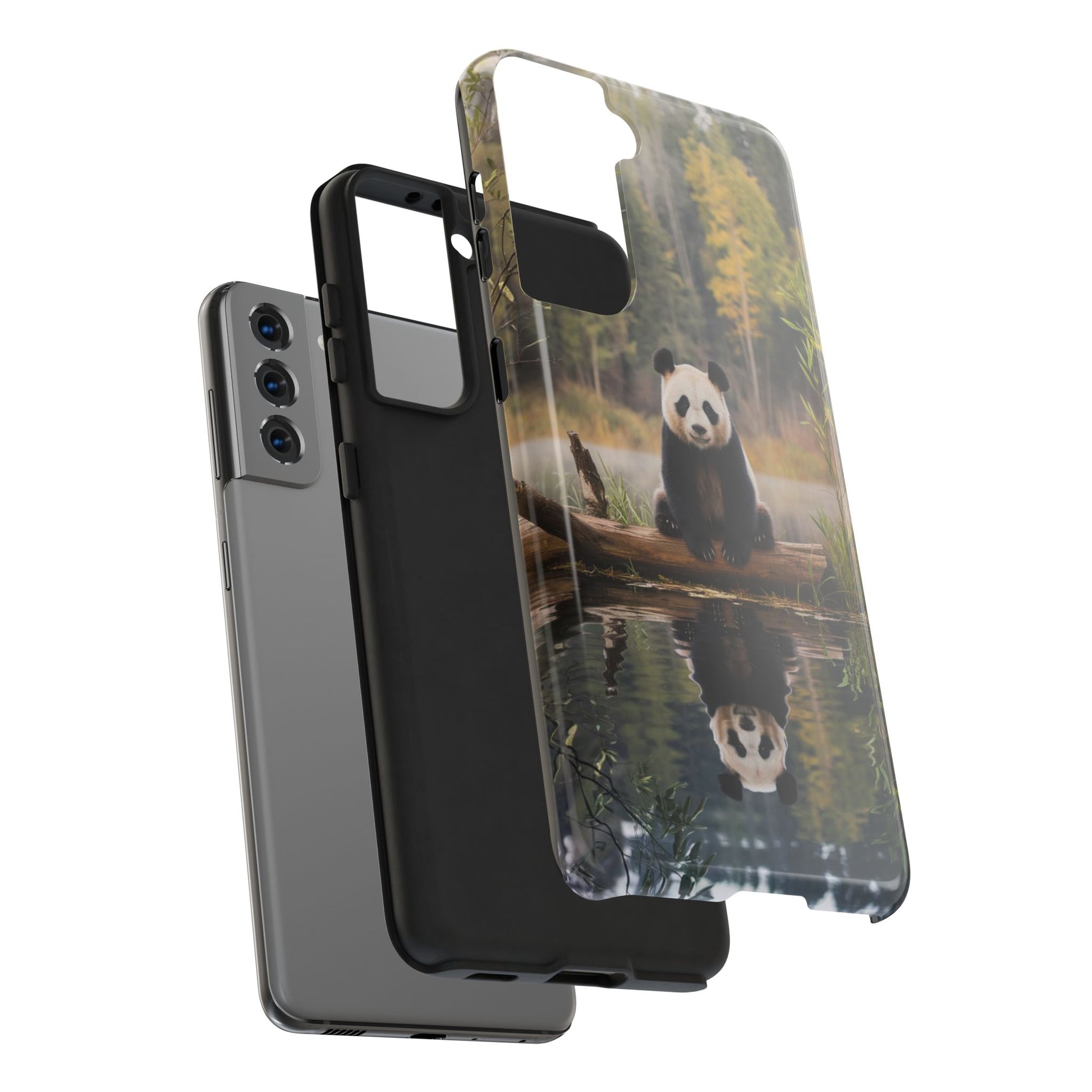 Cute Panda Theme Phone Cases for iPhones & Samsung Phones