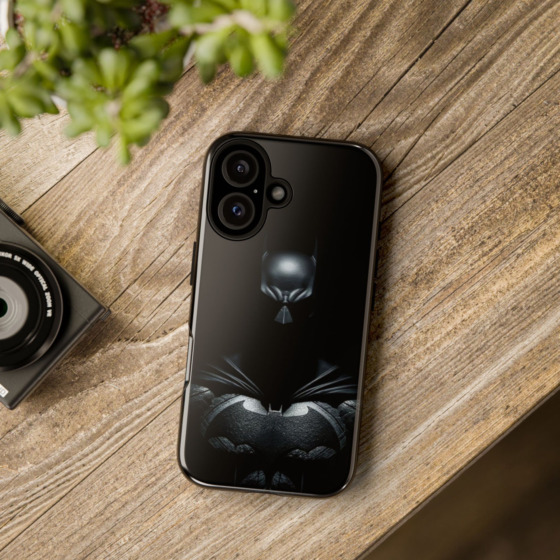 DC Comics Batman in Shadows Tough Cases for iPhones, Samsung, and Pixel
