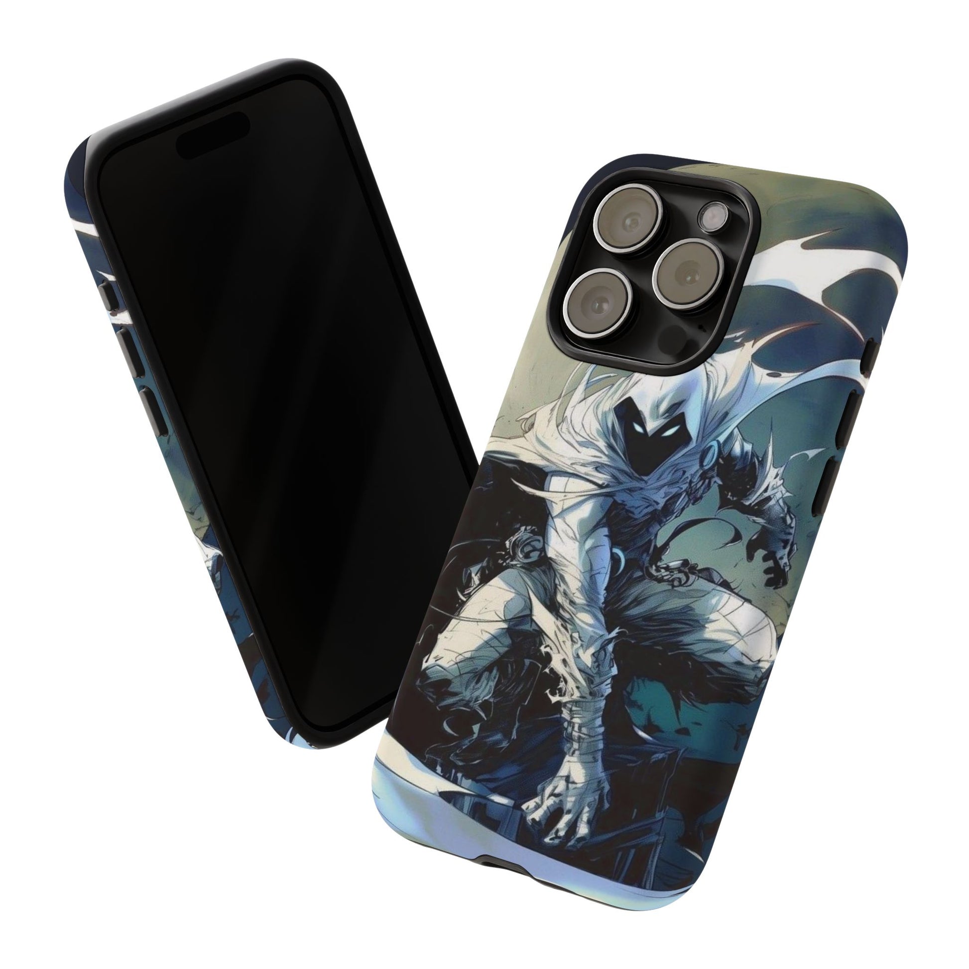 Moon Knight Tough Cases for iPhones, Samsung, and Pixel