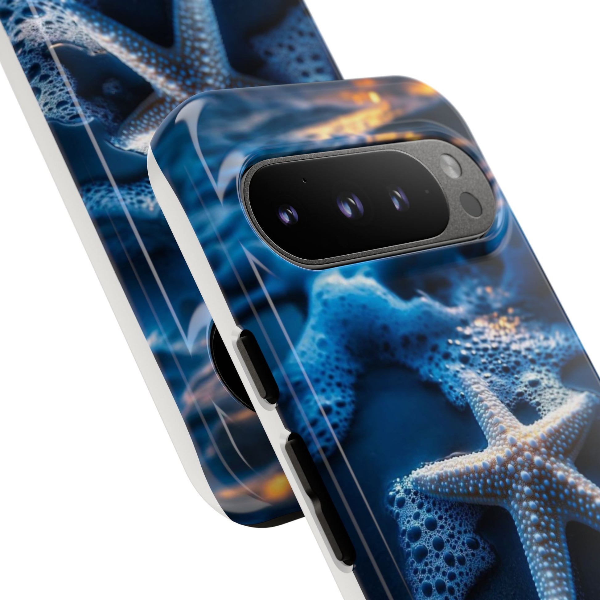 Starfish Beach Tough Cases for iPhones, Samsung, and Pixel