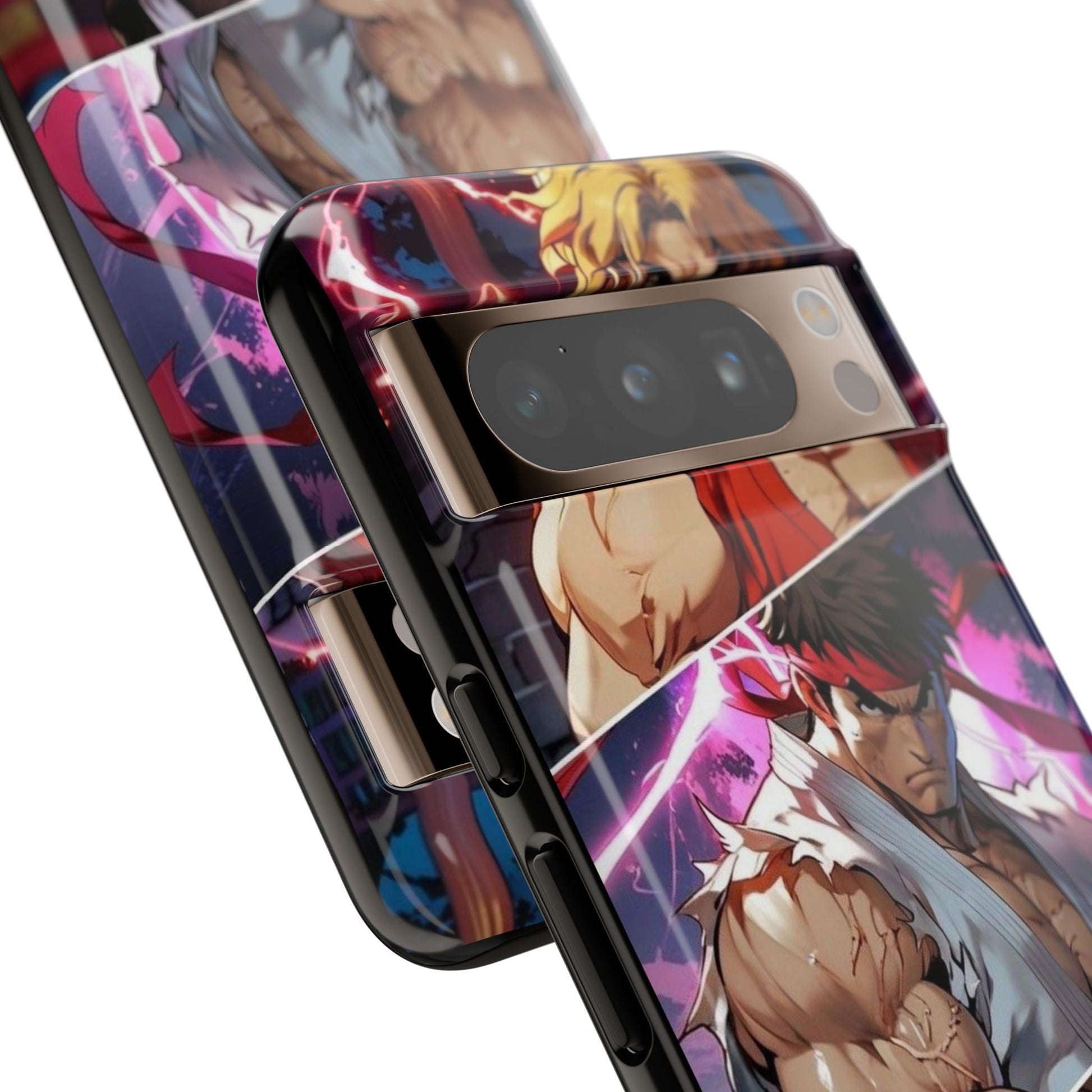 Street Fighter Gamer Theme Tough Cases for iPhones, Samsung, and Pixel
