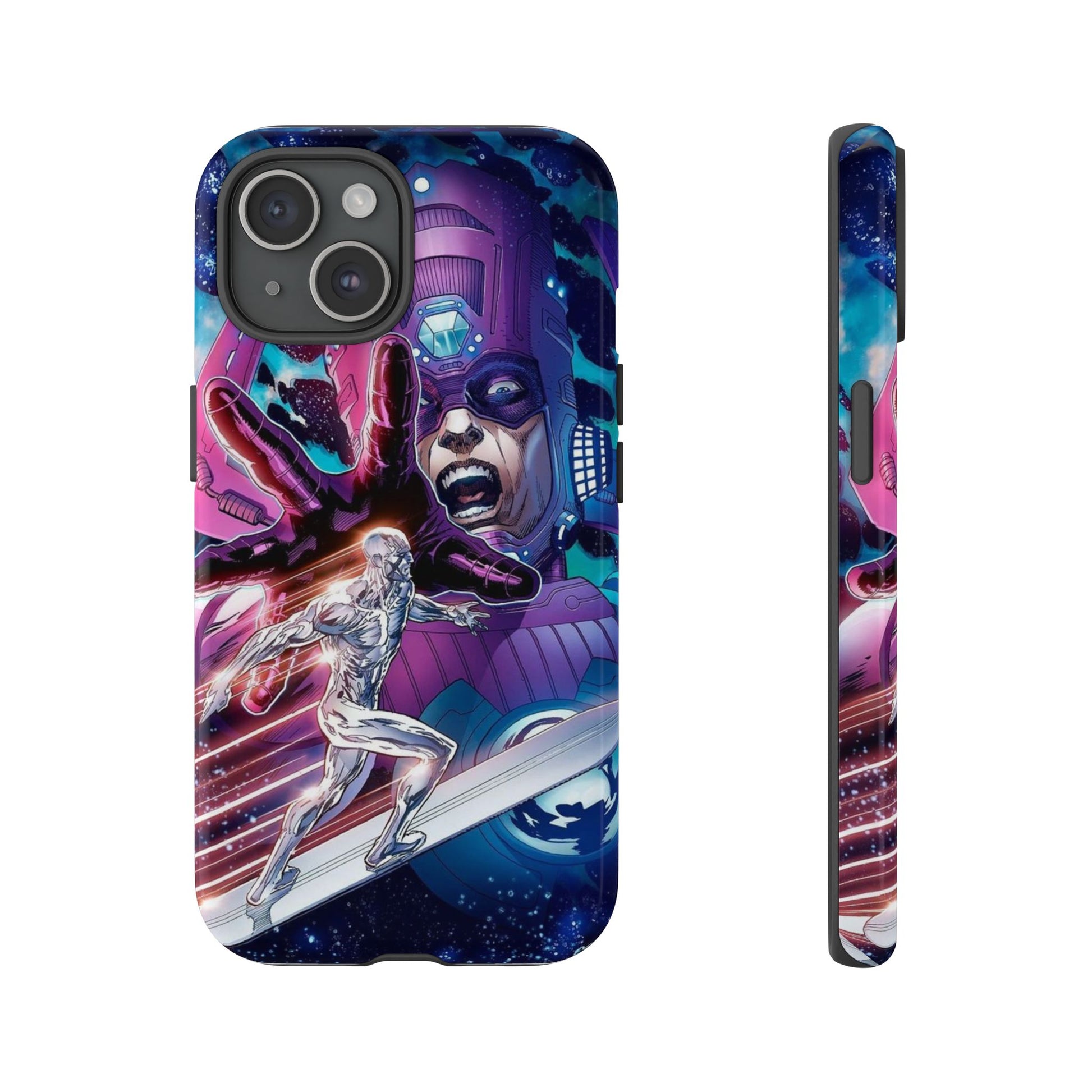 Galactus x Silver Surfer Marvel Phone Case, Tough Cases for iPhones, Samsung, and Pixel