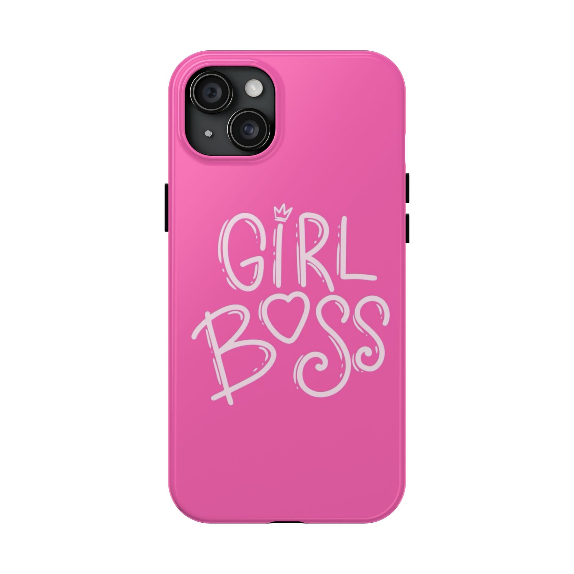 Girl Boss Girly Theme Phone Cases for iPhones & Samsung Phones