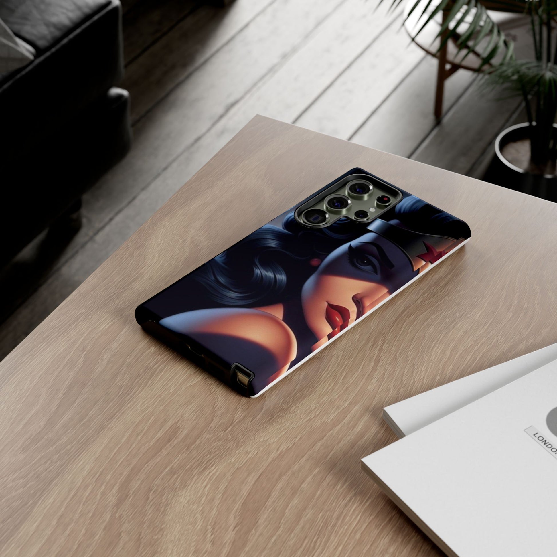 Classic Comics Wonder Woman Tough Cases for iPhones, Samsung, and Pixel
