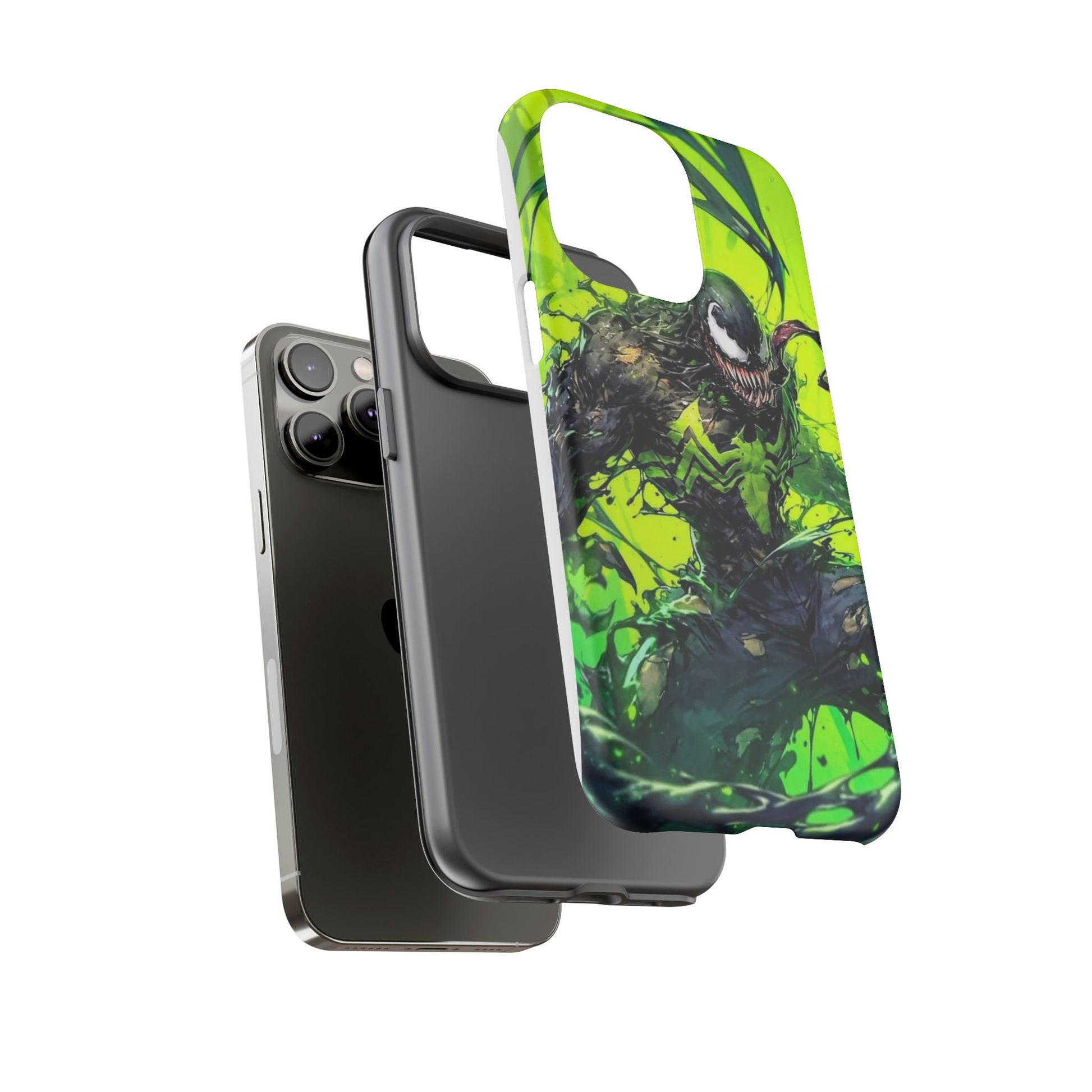 Evil Venom Phone Case, Tough Cases, Marvel Comics Phone for iPhones, Samsung, and Pixel