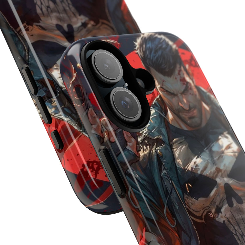 Punisher Tough Cases for iPhones, Samsung, and Pixel