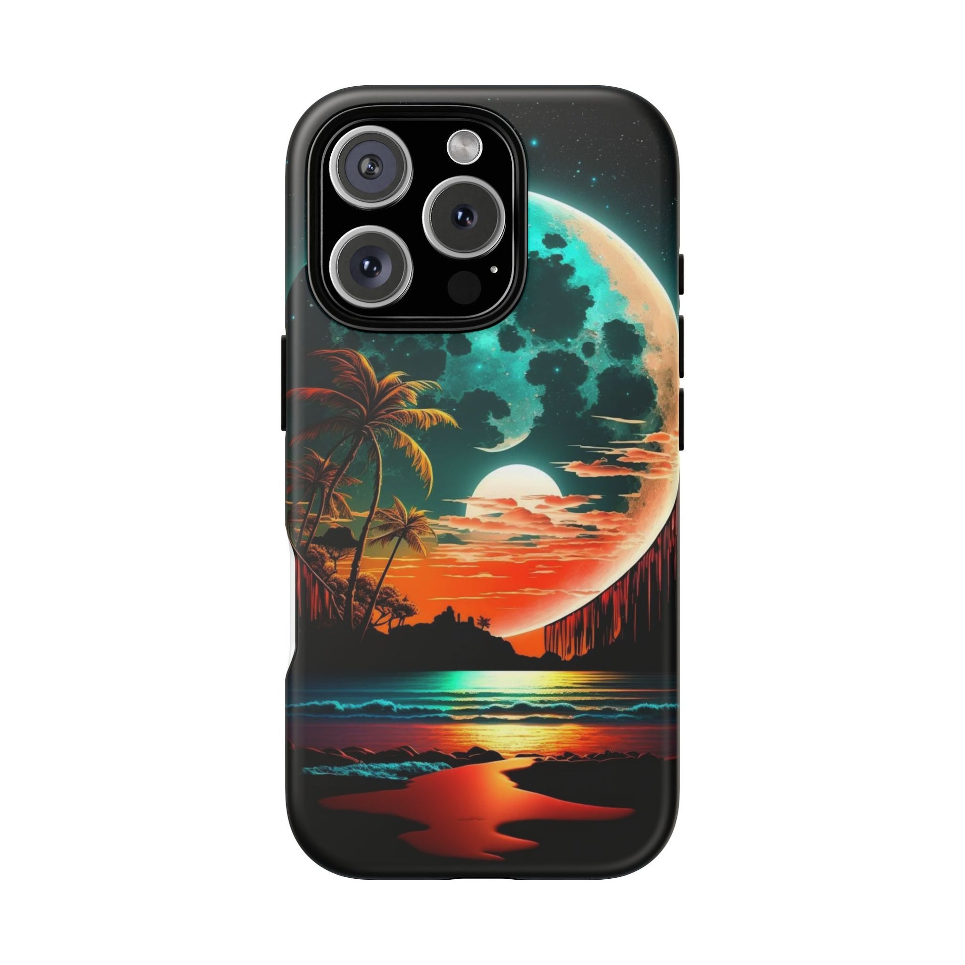 Fantasy Beach Sunset Landscape Phone Case for iPhone, Samsung Galaxy, & Pixel Phones