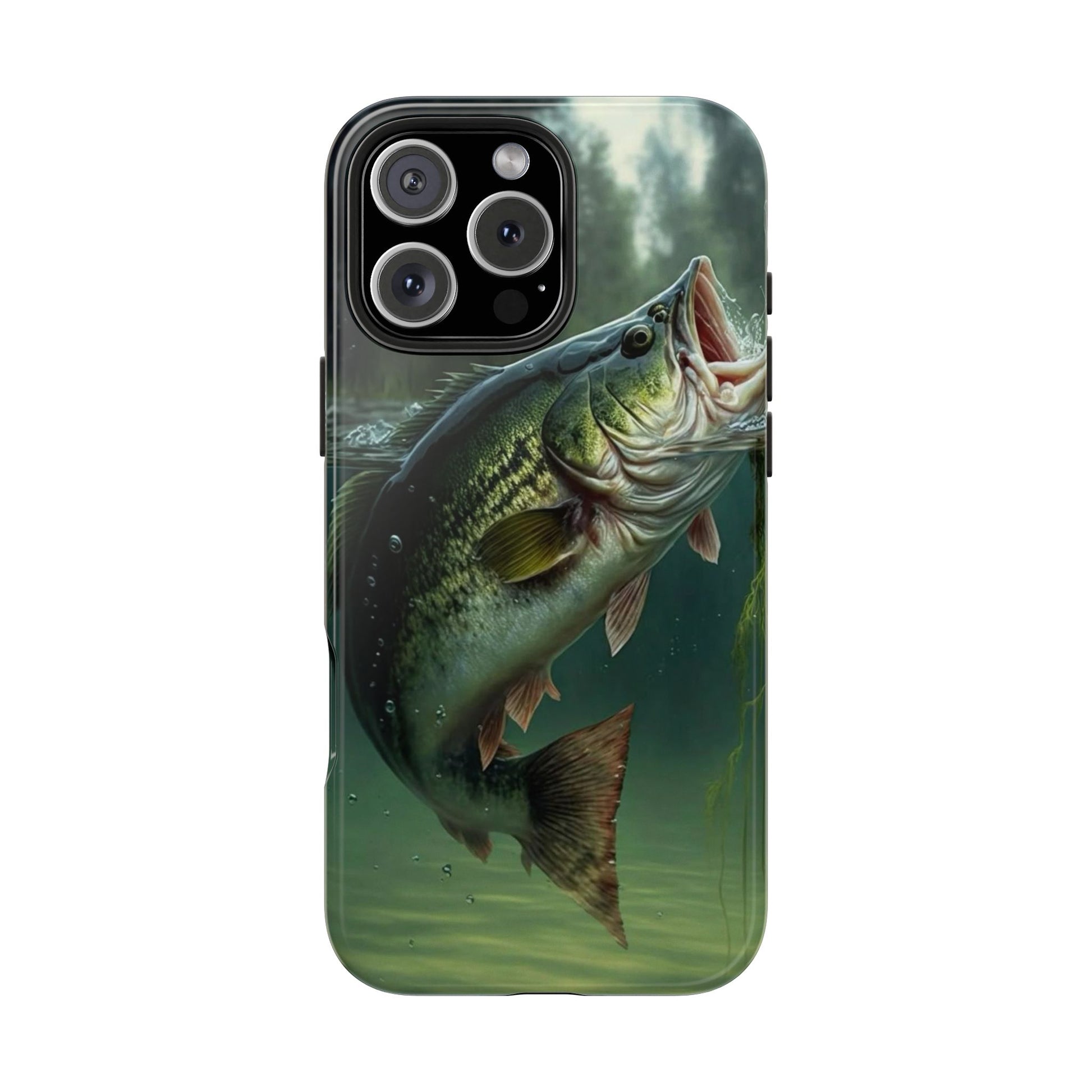 Large Mouth Bass Theme Phone Cases for iPhones & Samsung Phones