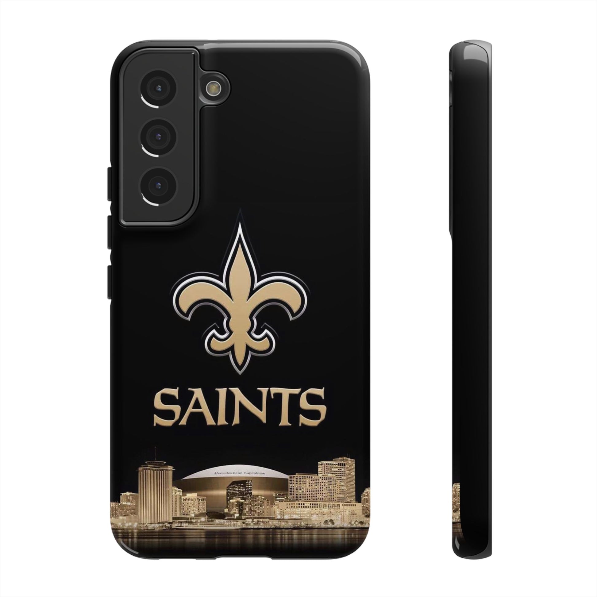Football New Orleans Saints Logo Tough Cases for iPhones, Samsung, and Pixel