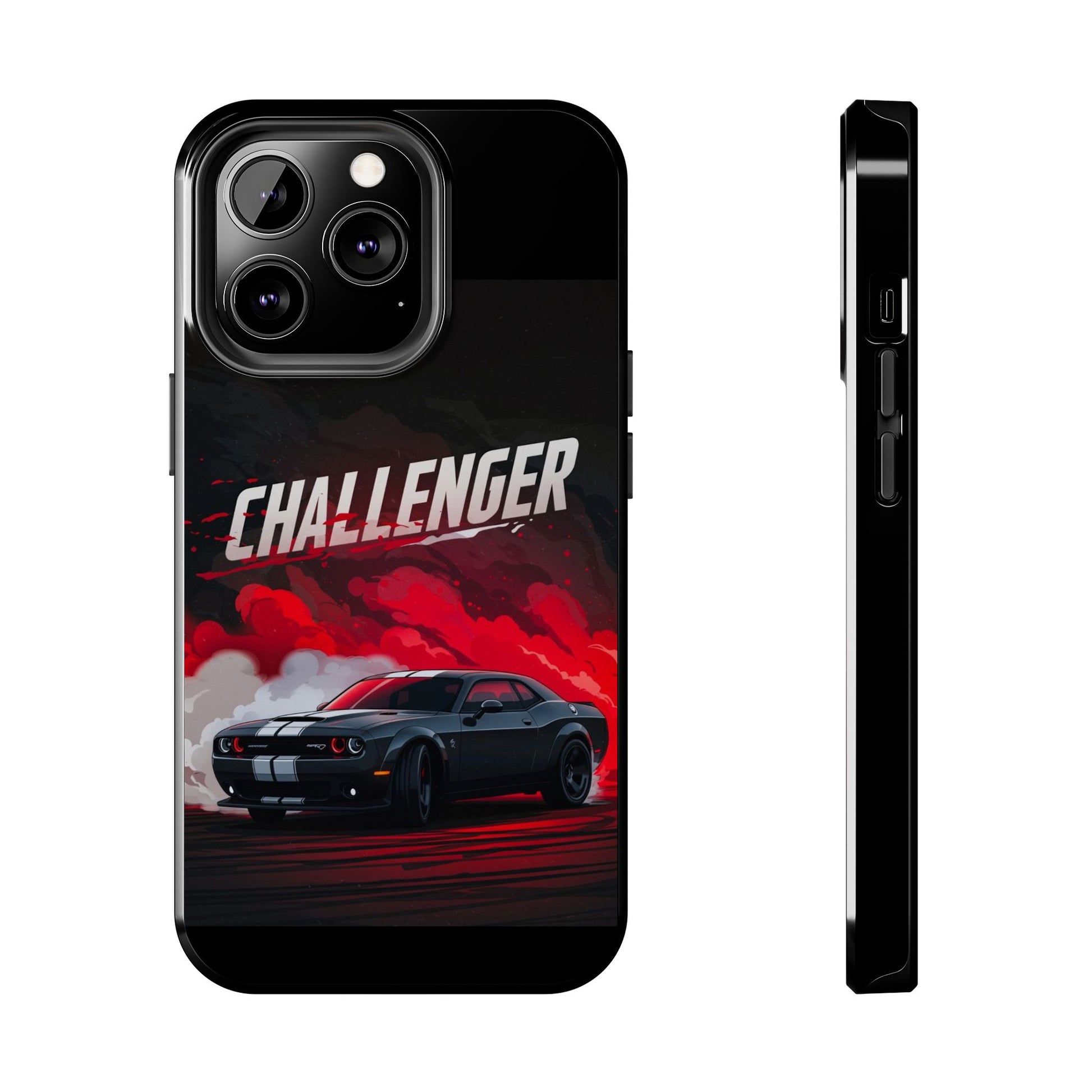 Dodge Challenger Muscle Car Hellcat Tough Phone Cases for Iphones & Samsung Phones Durable