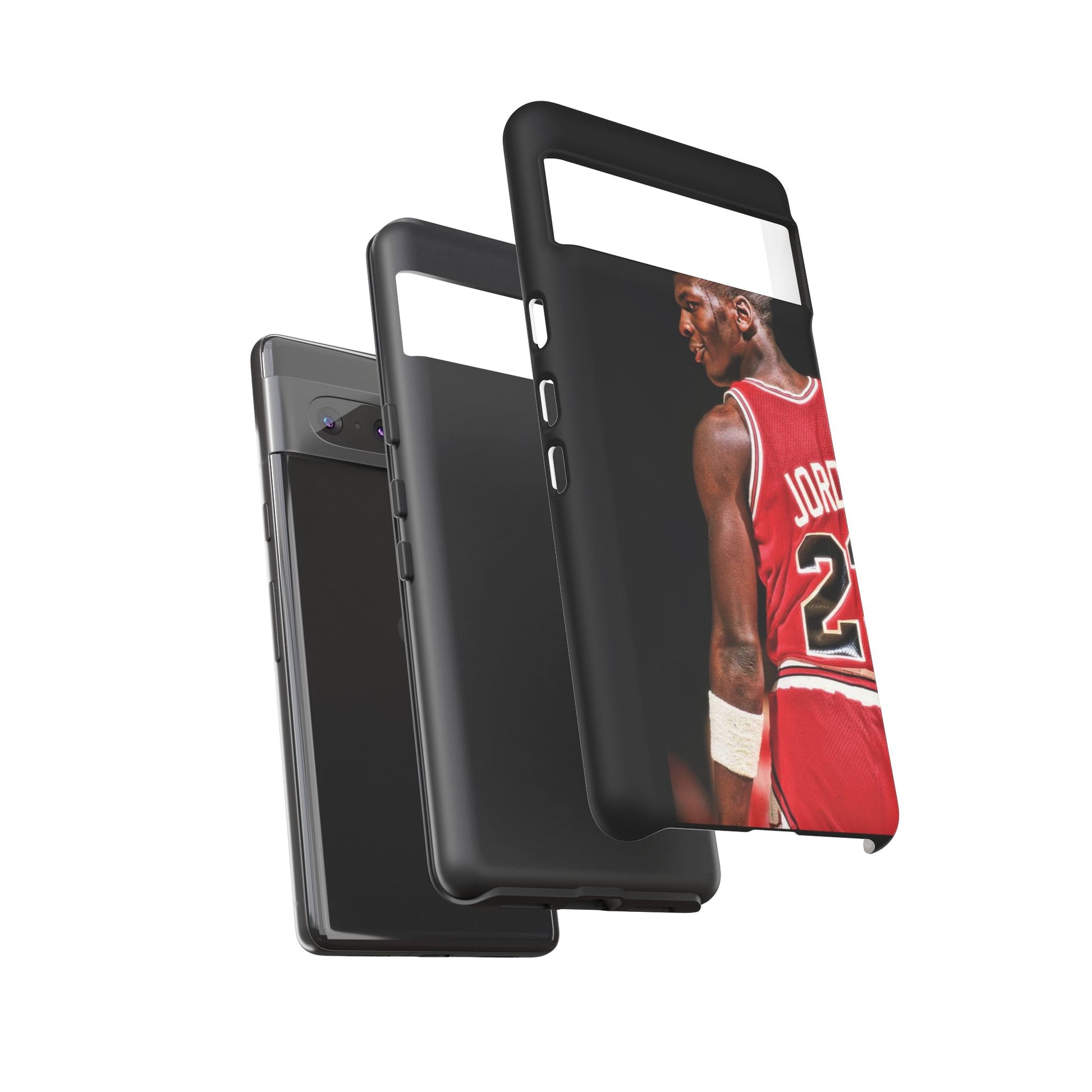 Basketball Legend Michael Jordan Tough Cases for iPhones, Samsung, and Pixel