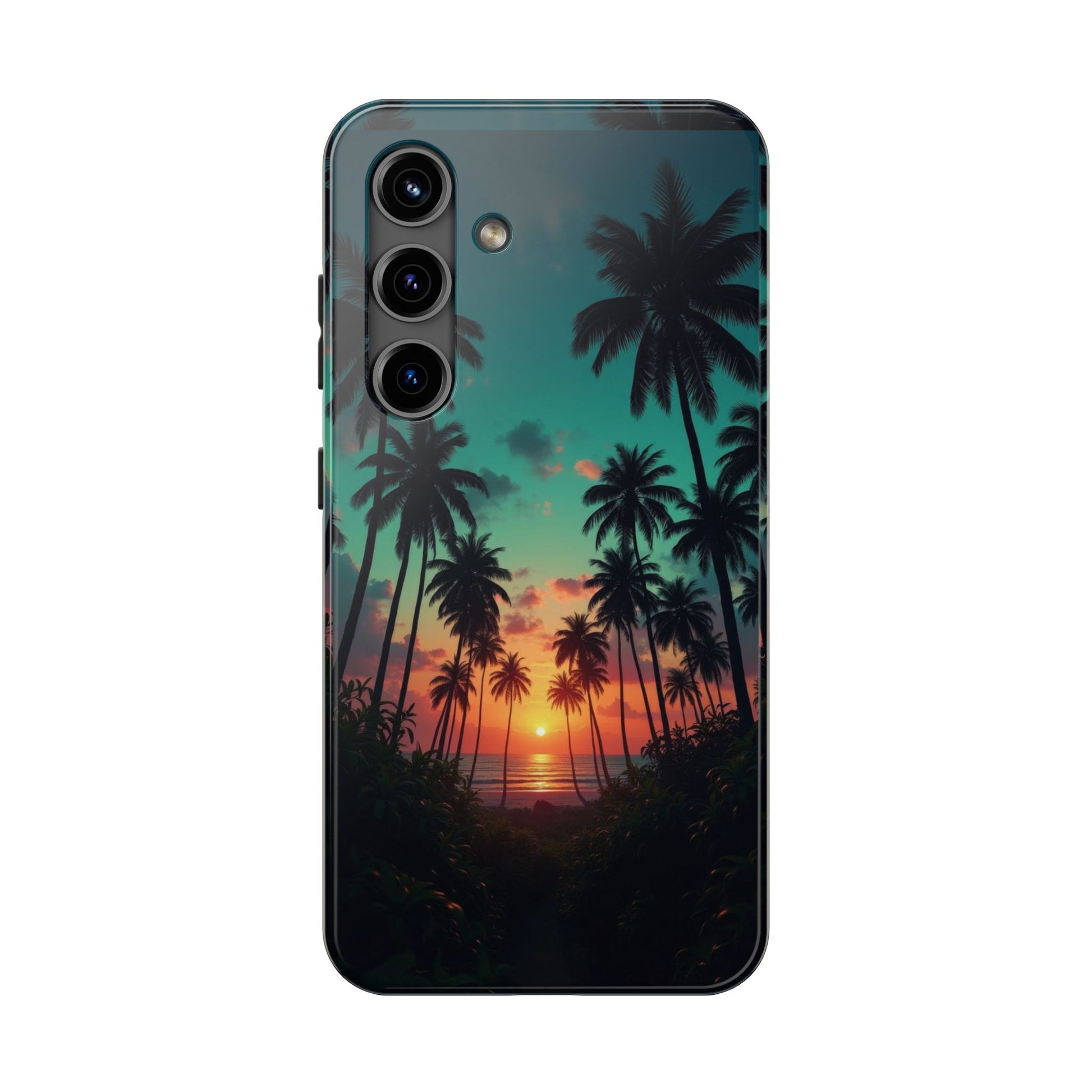 Beach Oasis Themed Tough Phone Cases for Iphones & Samsung Phones