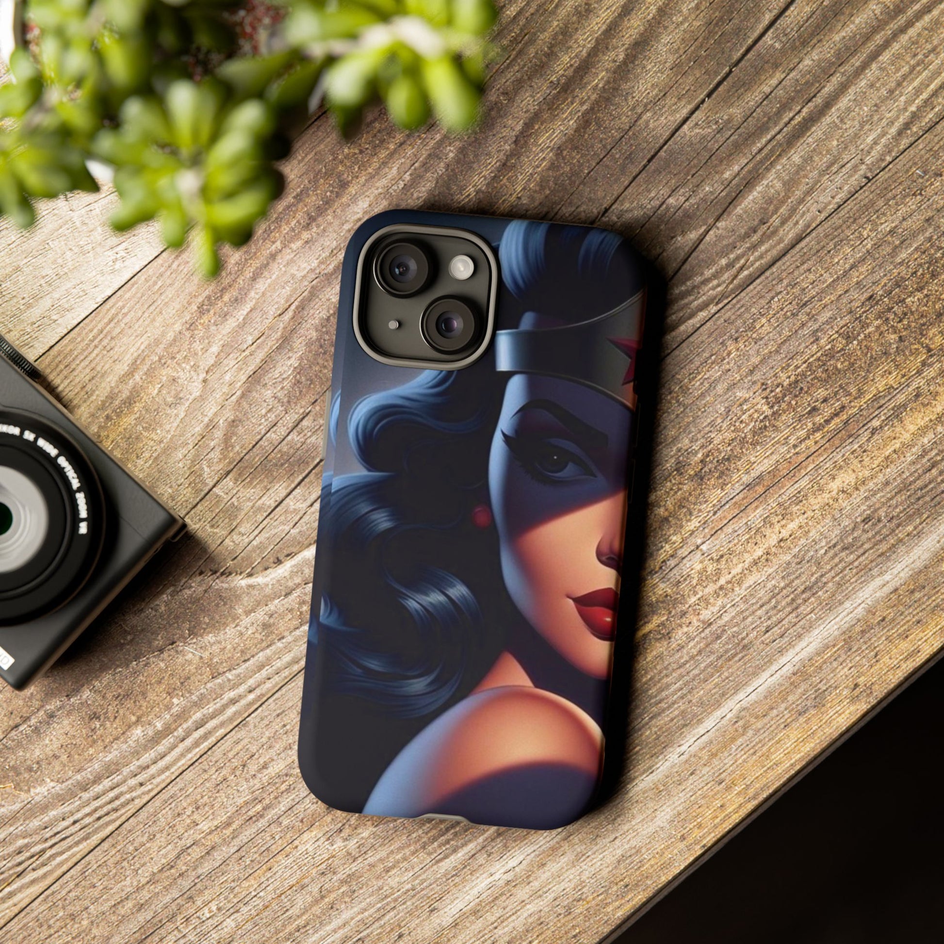 Classic Comics Wonder Woman Tough Cases for iPhones, Samsung, and Pixel