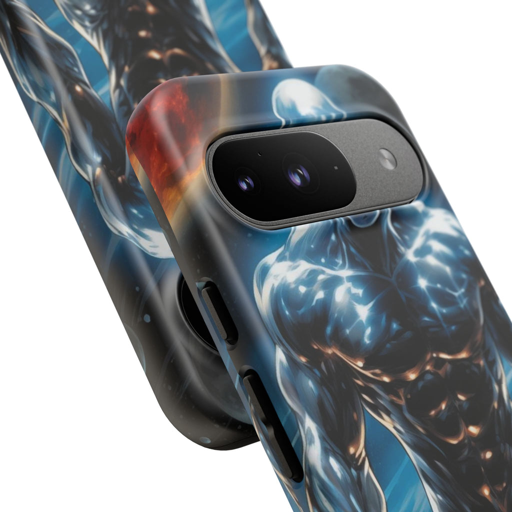The Silver Surfer Comic Art Phone Case, Tough Cases for iPhones, Samsung, and Pixel