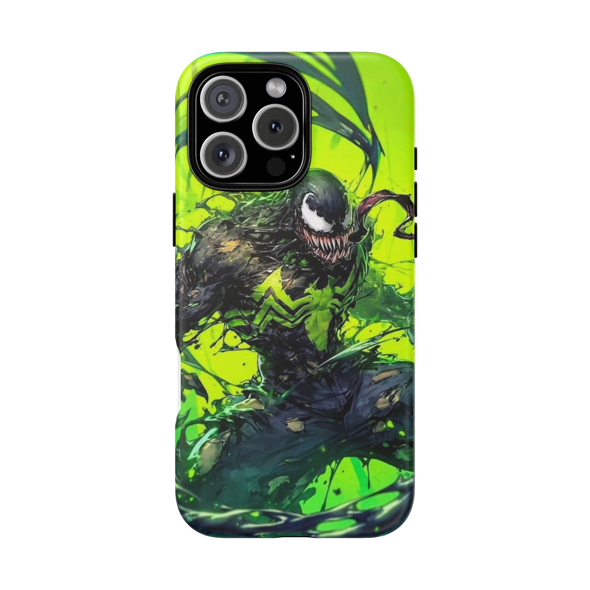 Evil Venom Phone Case, Tough Cases, Marvel Comics Phone for iPhones, Samsung, and Pixel