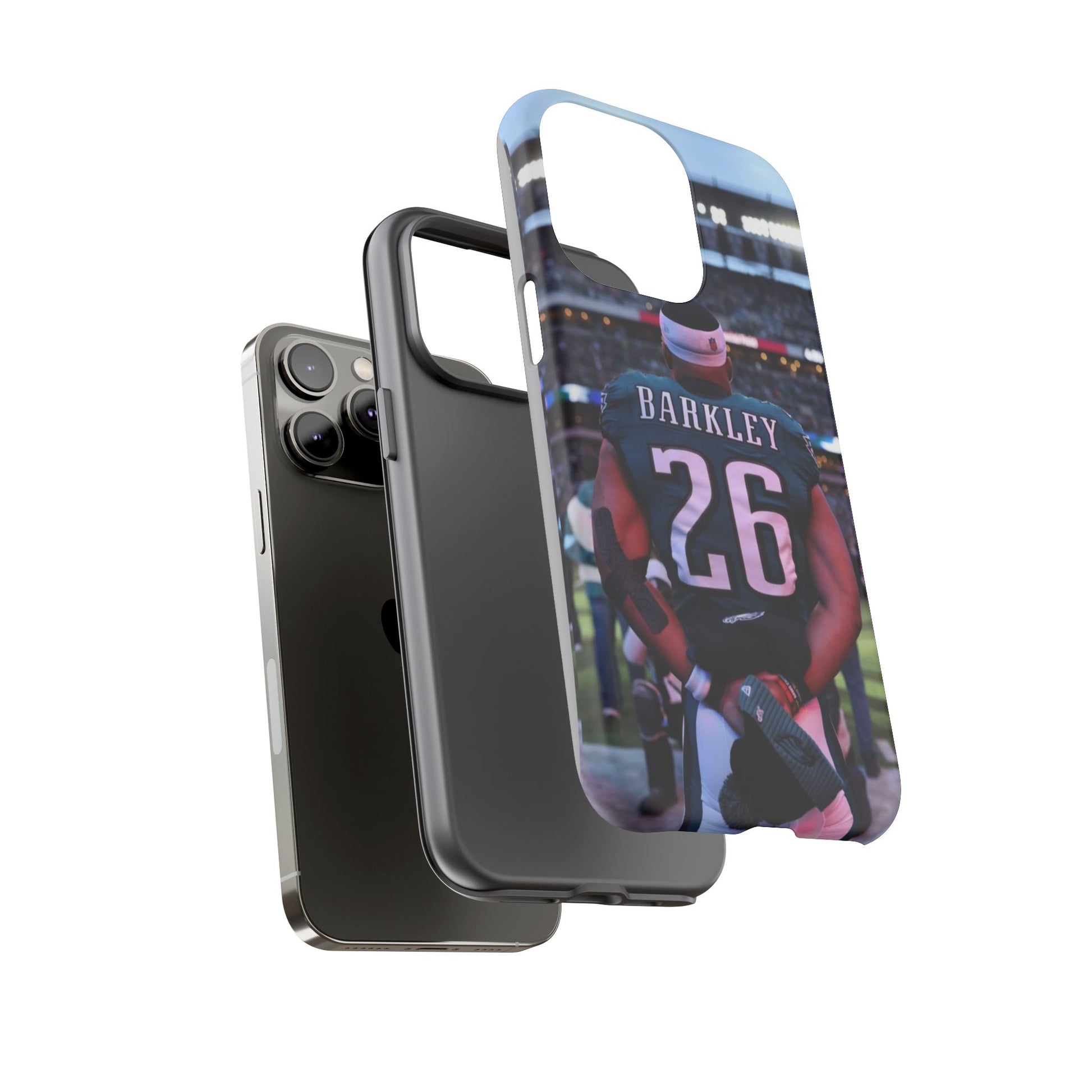 Eagles Football Saquon Barkley Tough Cases for iPhones, Samsung, and Pixel