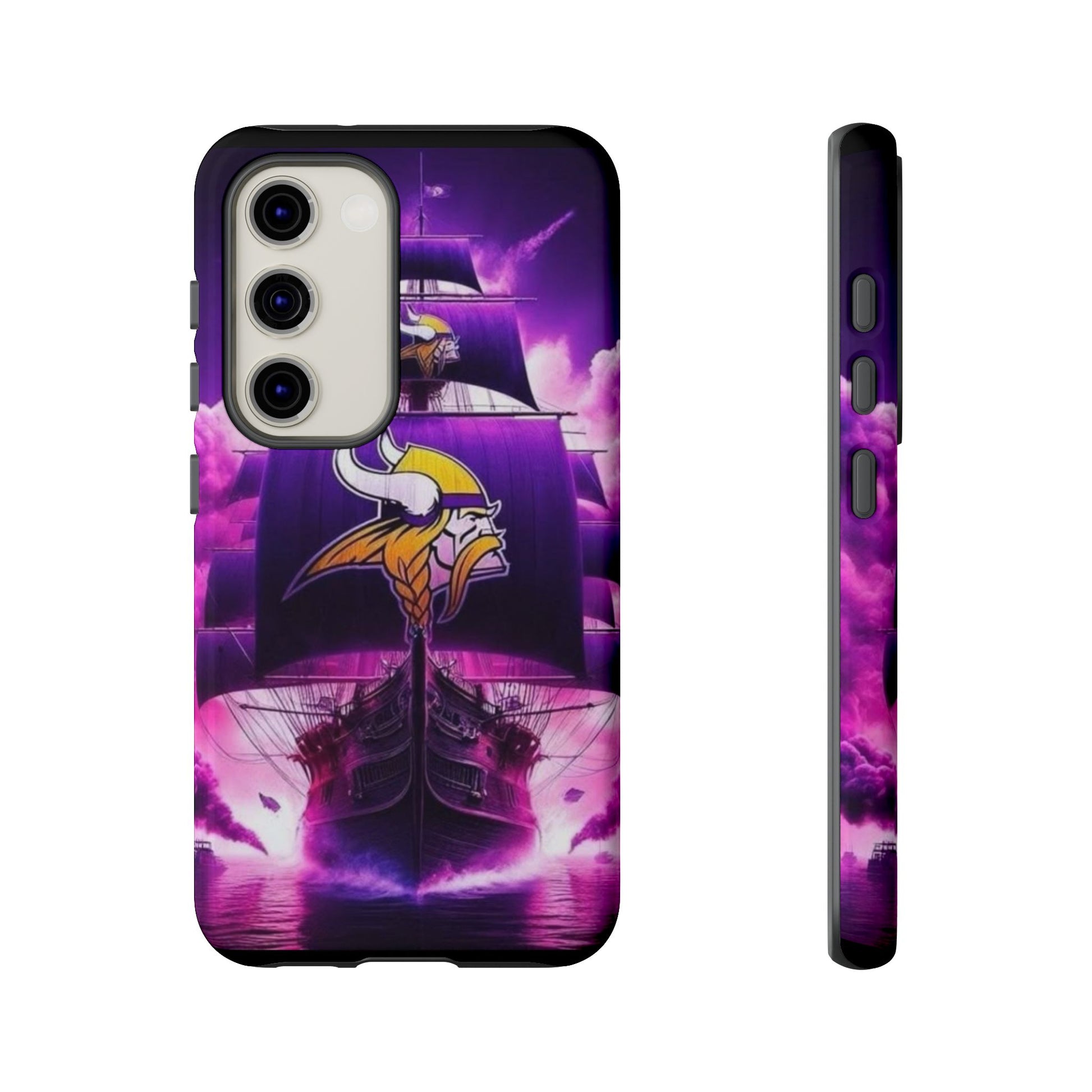 Minnesota Vikings Ship Football Phone Case, Tough Cases for iPhones, Samsung, and Pixel