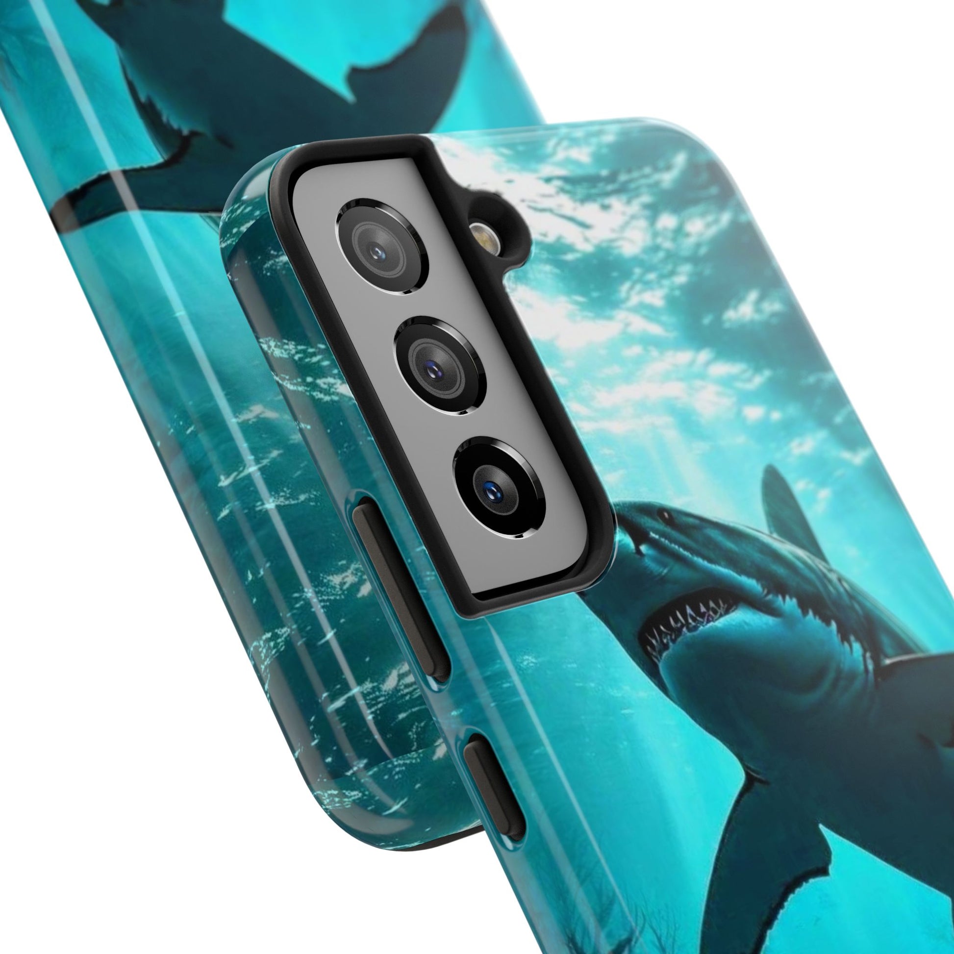 Killer Shark Theme Phone Cases for iPhones & Samsung Phones