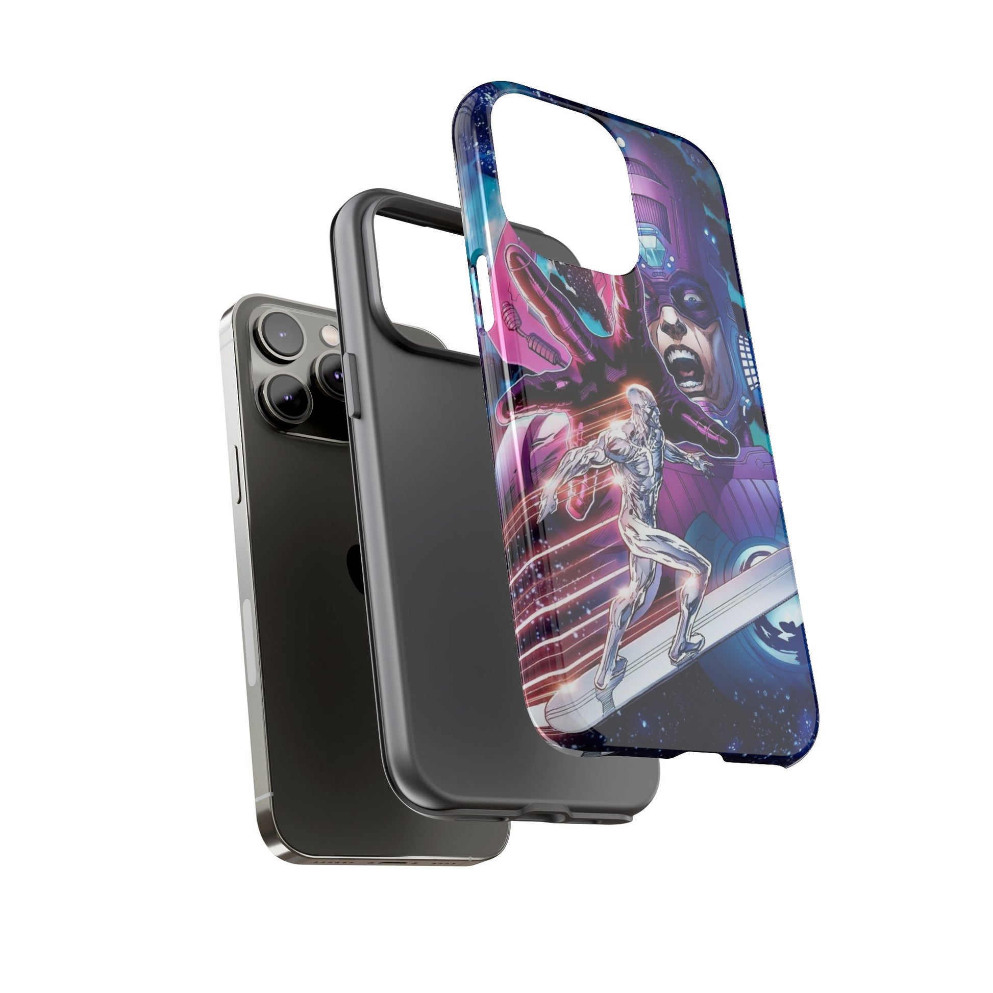 Galactus x Silver Surfer Marvel Phone Case, Tough Cases for iPhones, Samsung, and Pixel