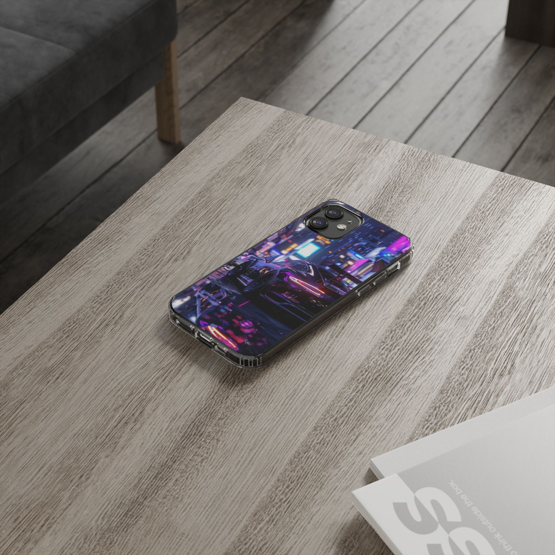 Beautiful Porsche in City Art Iphone, Samsung case
