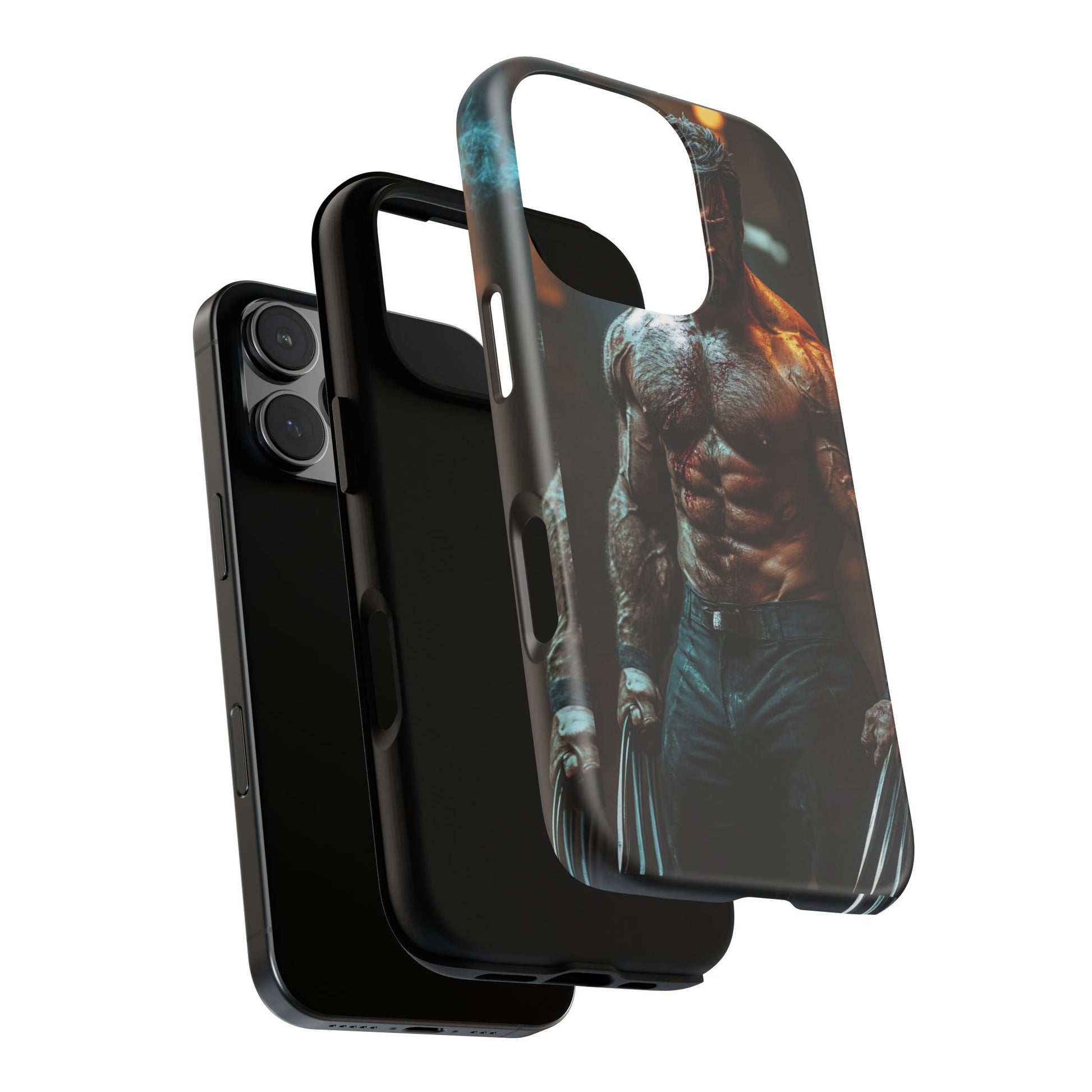 Marvel's Logan Wolverine Tough Cases for iPhones, Samsung, and Pixel