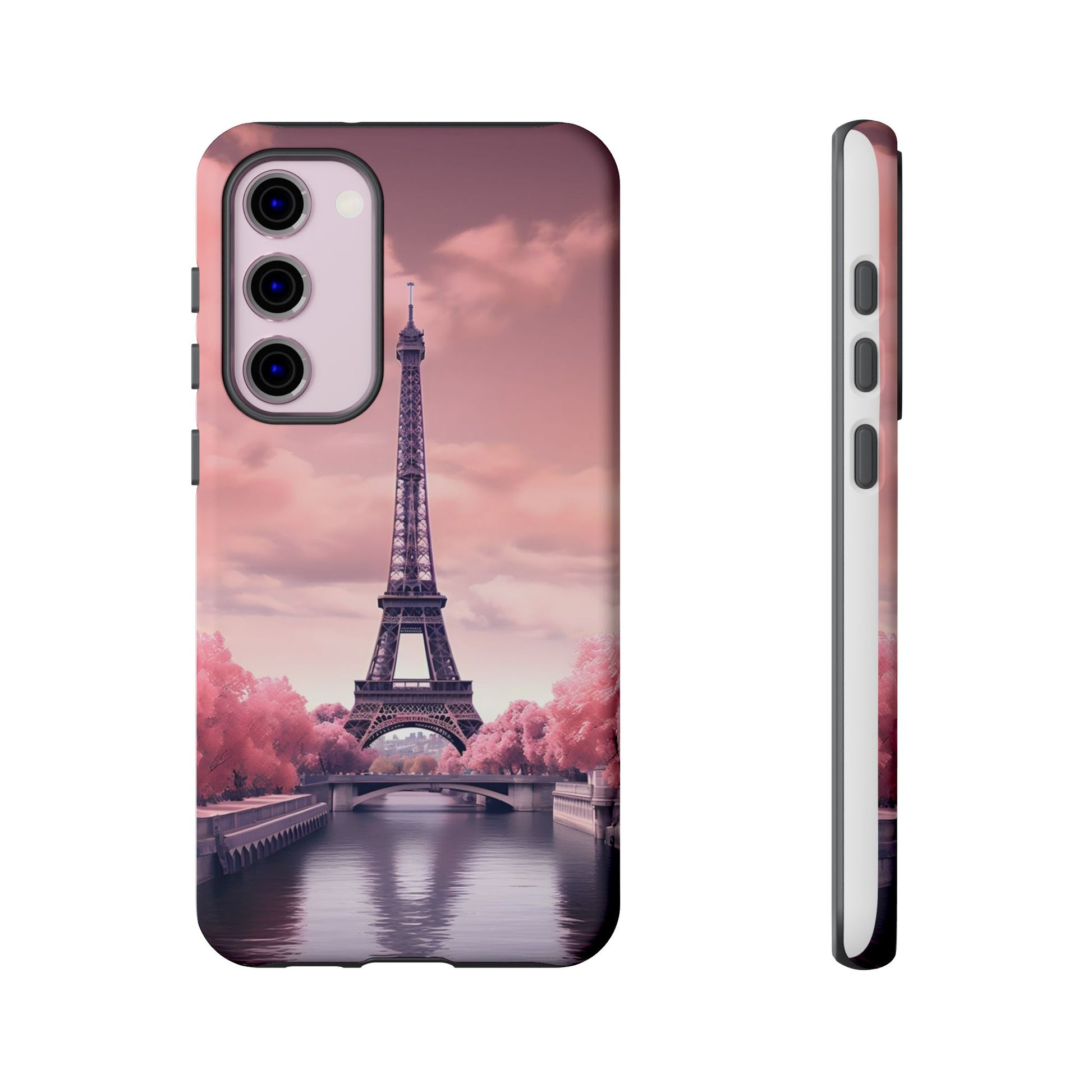 Eiffel Tower Paris Tough Cases for iPhones, Samsung, and Pixel